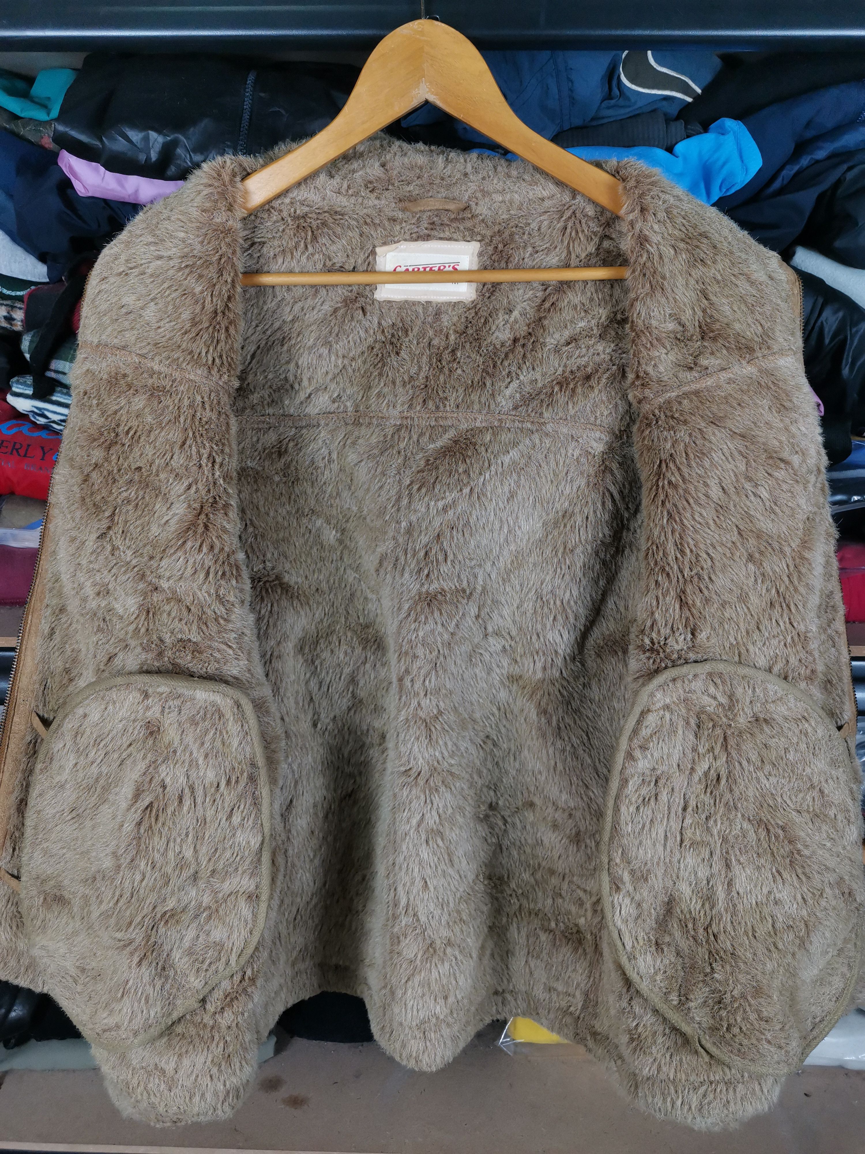 Vintage Vintage Carter's Fur Shearling Jacket Size US M / EU 48-50 / 2 - 3 Thumbnail