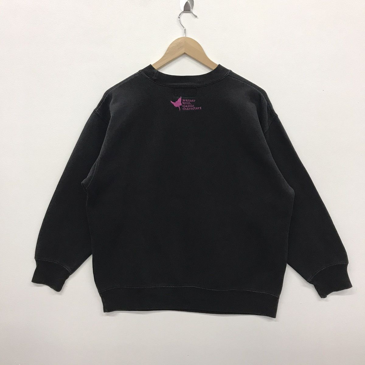 Cartoon Network × Vintage × Warner Bros Rare!! Vintage Looney Tunes Daffy Duck Graphic Sweatshirt Size US S / EU 44-46 / 1 - 7 Thumbnail