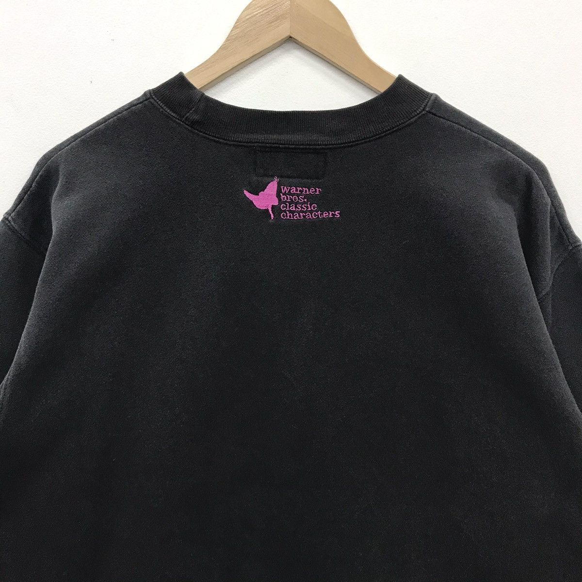 Cartoon Network × Vintage × Warner Bros Rare!! Vintage Looney Tunes Daffy Duck Graphic Sweatshirt Size US S / EU 44-46 / 1 - 8 Thumbnail