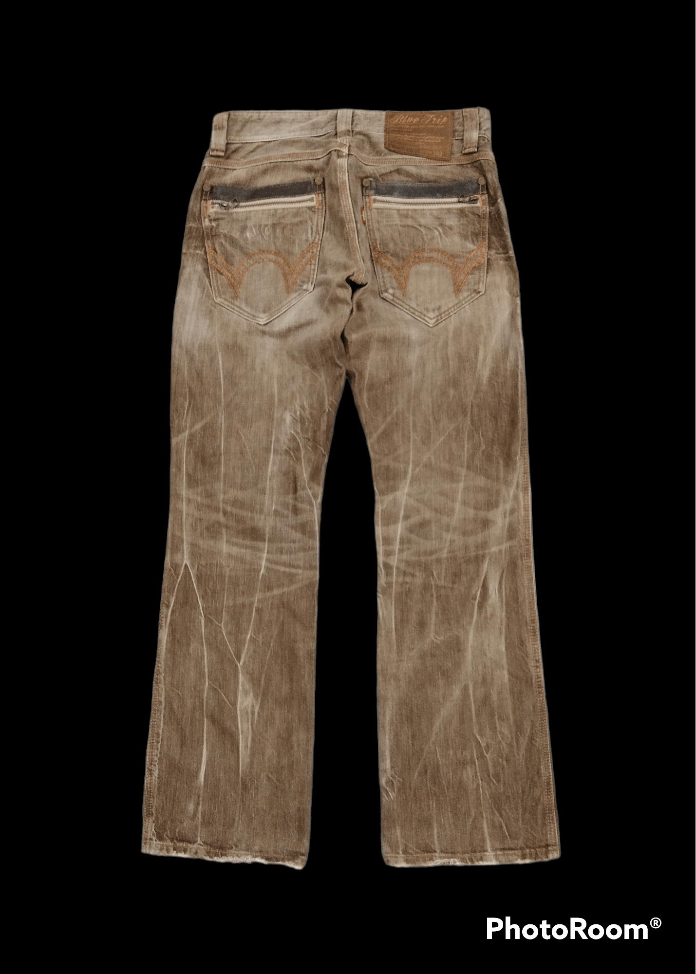 Edwin SUPER SICK WASHED BROWN EDWIN DENIM PANTS Size US 31 - 2 Thumbnail