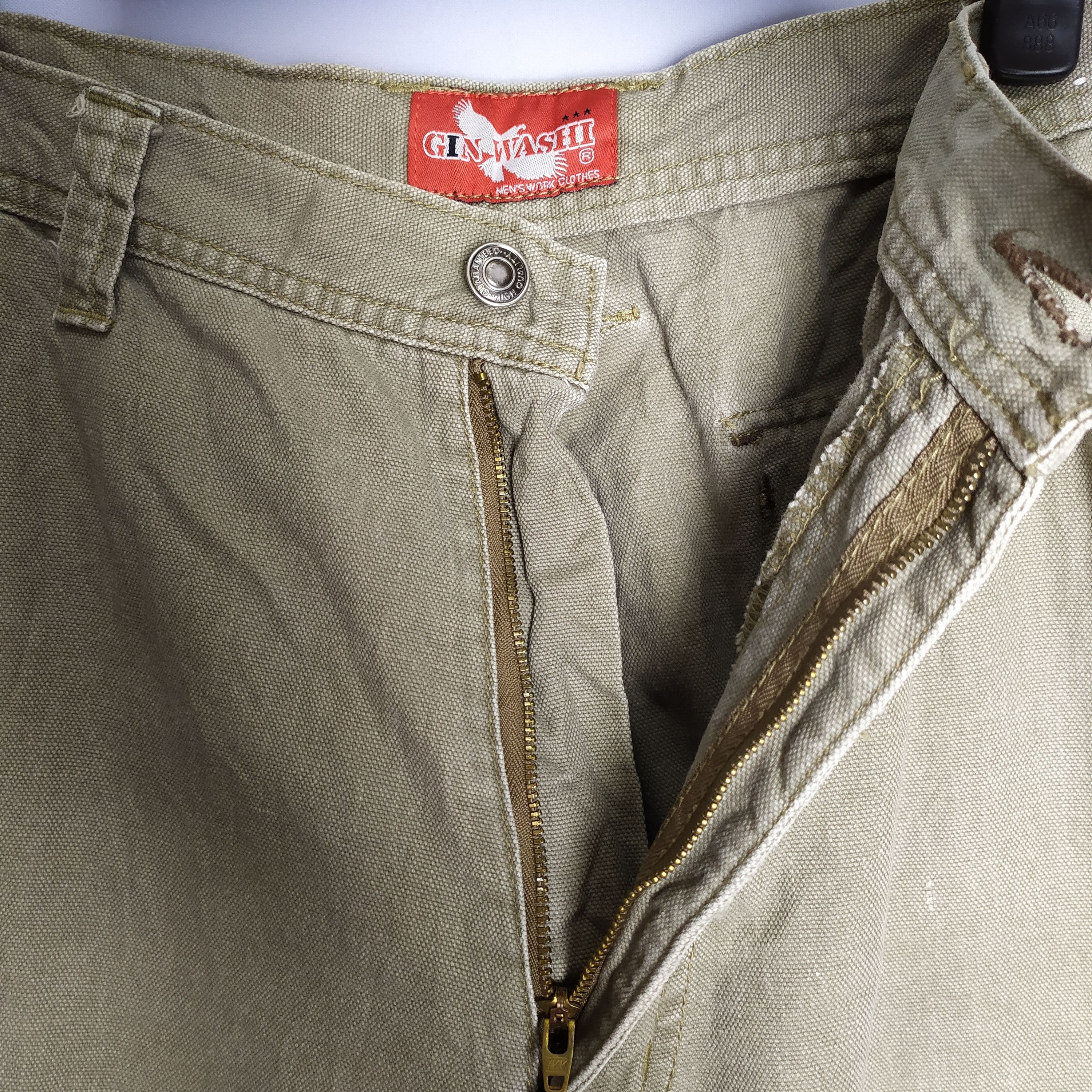 If Six Was Nine × Japanese Brand GIN WASHI CARGO PANTS MULTIPOCKET TACTICAL Size US 32 / EU 48 - 11 Thumbnail