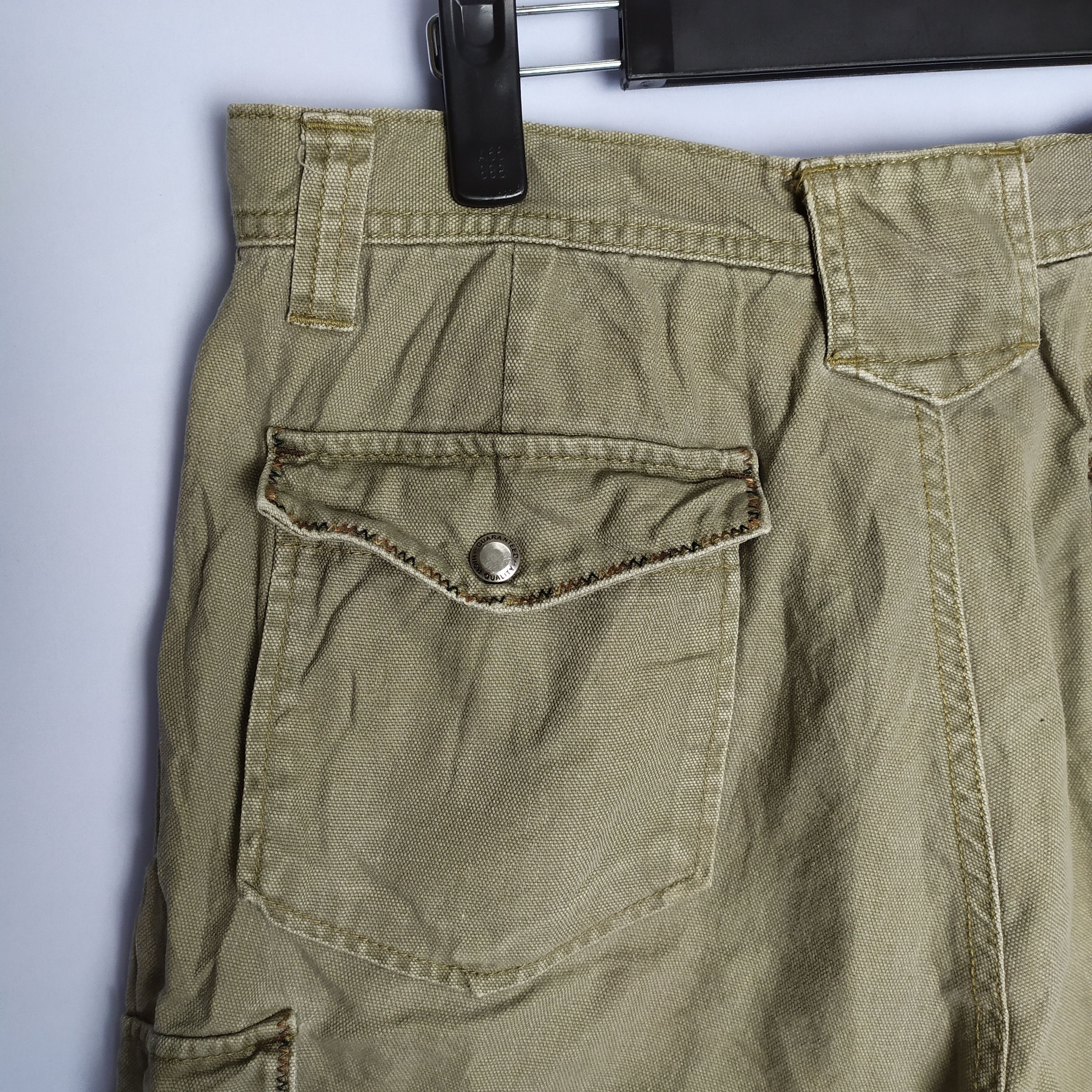If Six Was Nine × Japanese Brand GIN WASHI CARGO PANTS MULTIPOCKET TACTICAL Size US 32 / EU 48 - 15 Thumbnail