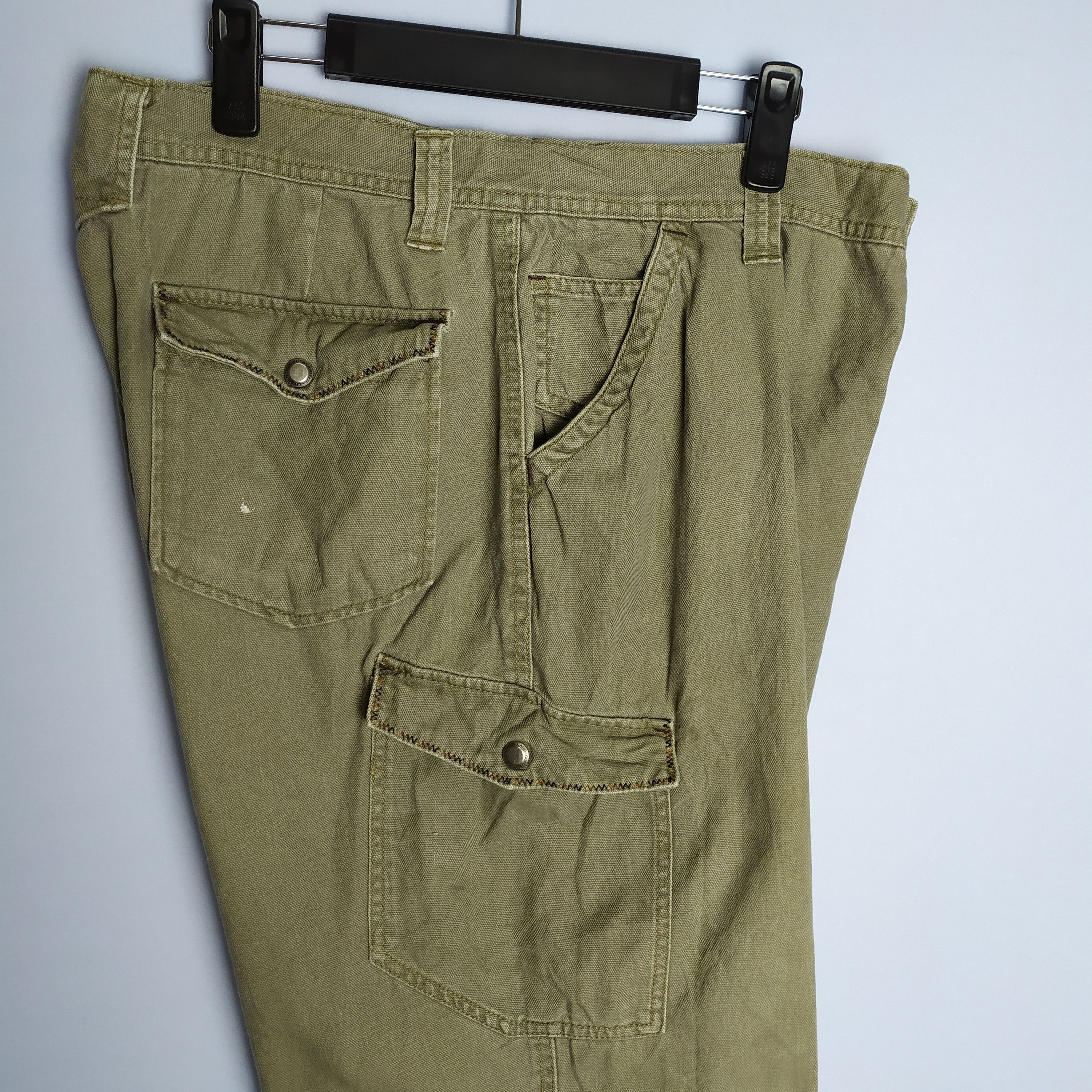 If Six Was Nine × Japanese Brand GIN WASHI CARGO PANTS MULTIPOCKET TACTICAL Size US 32 / EU 48 - 18 Thumbnail