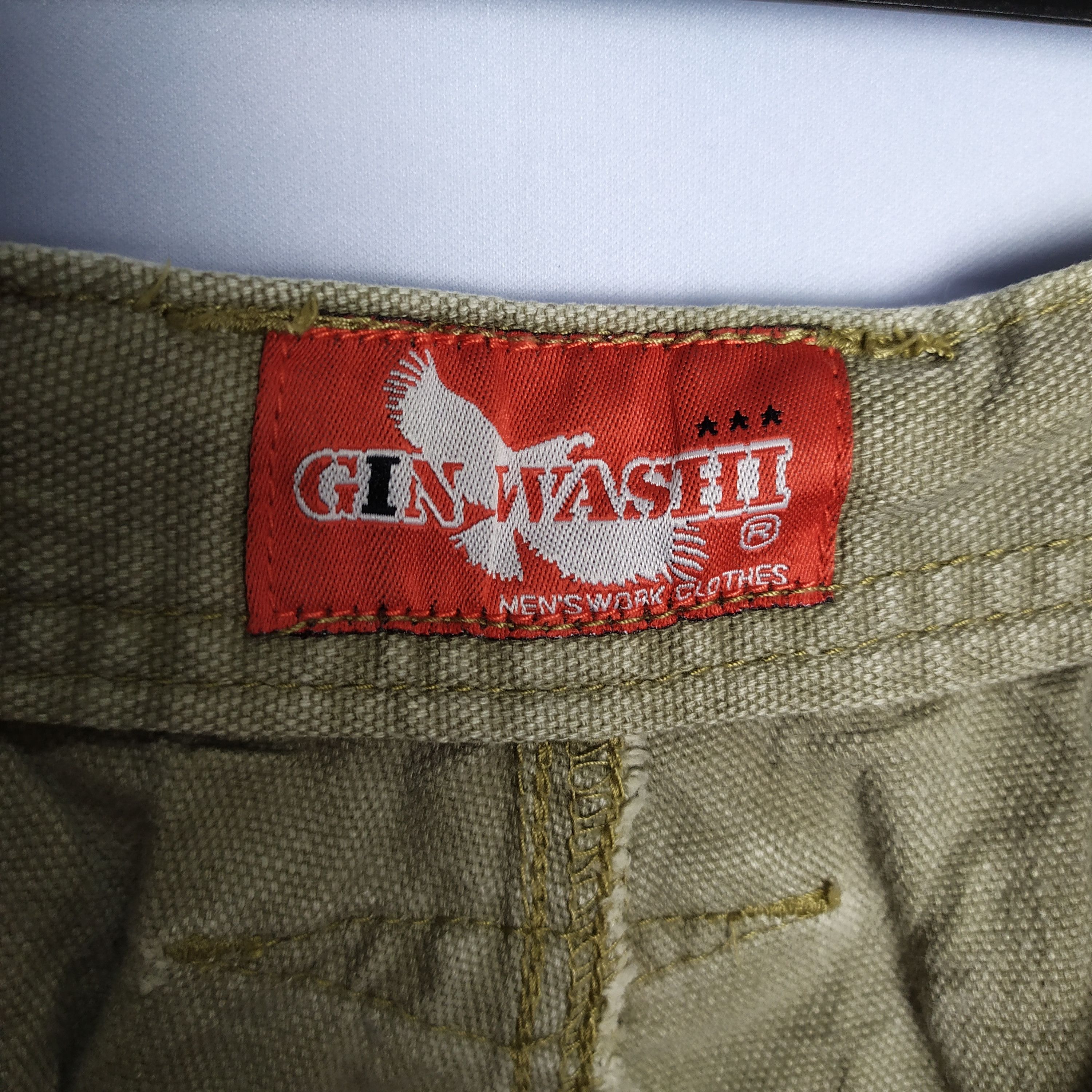If Six Was Nine × Japanese Brand GIN WASHI CARGO PANTS MULTIPOCKET TACTICAL Size US 32 / EU 48 - 10 Thumbnail