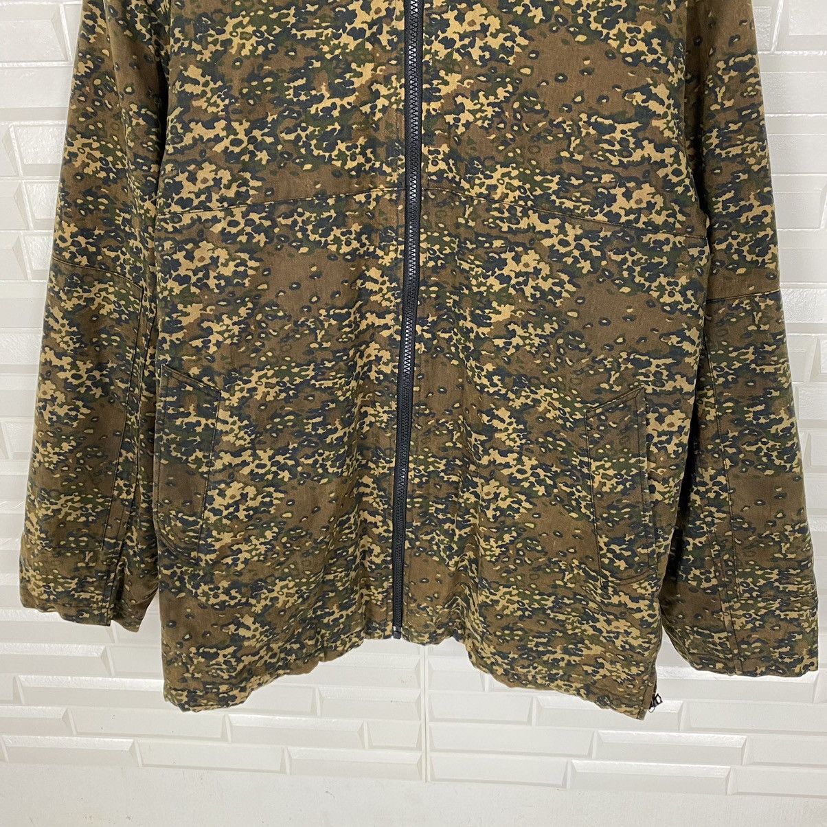 A.P.C. 💥RARE!! A.P.C CAMO CHIP MILITARY STYLE WAX JACKET Size US M / EU 48-50 / 2 - 7 Thumbnail