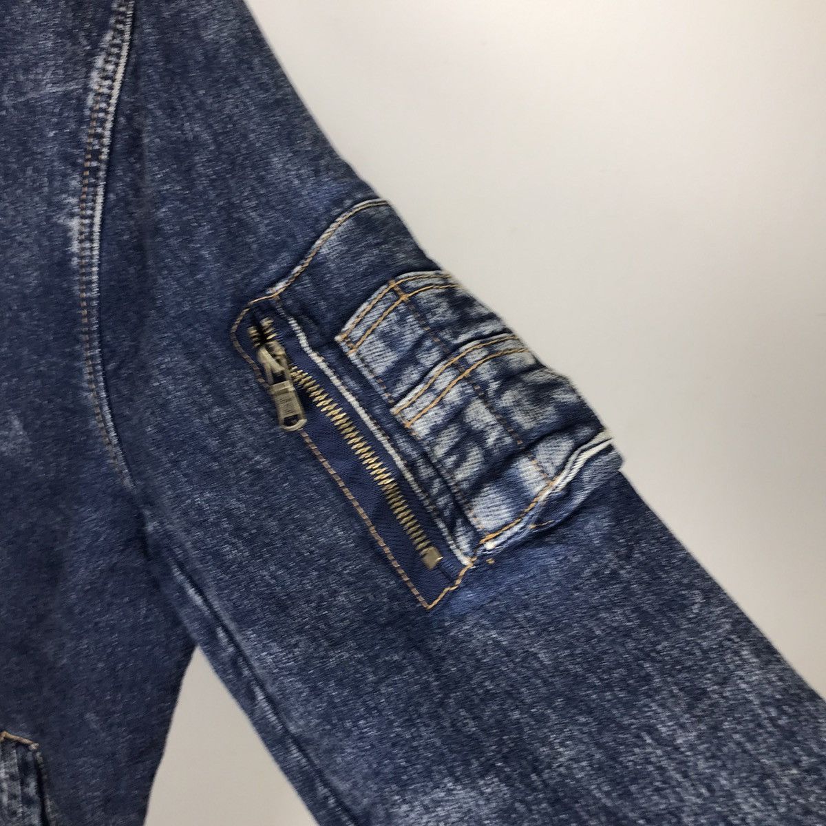 Japanese Bomber Growth by Grail Denim Jacket