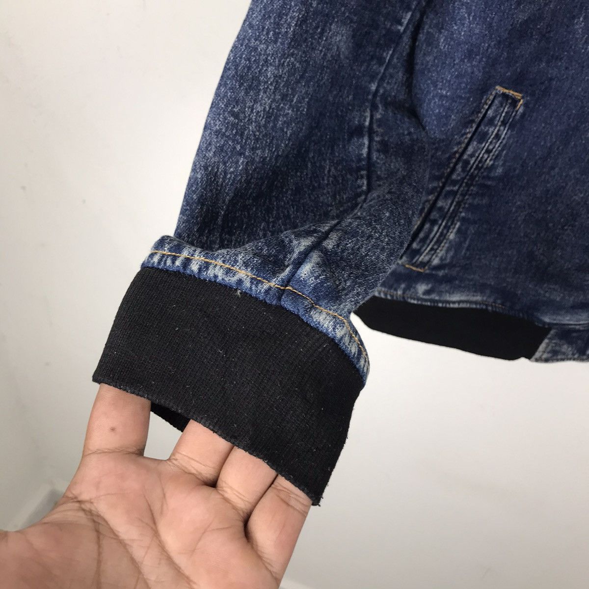 Japanese Bomber Growth by Grail Denim Jacket