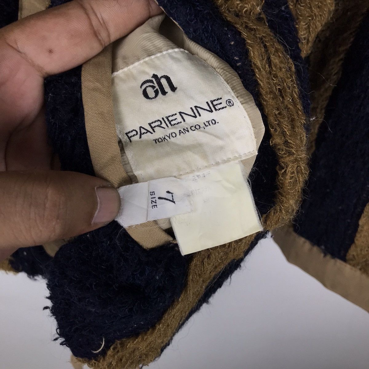 Designer × Japanese Brand × Vintage Vintage Japanese Reversible Parienne Stripe Jacket Size S / US 4 / IT 40 - 6 Thumbnail