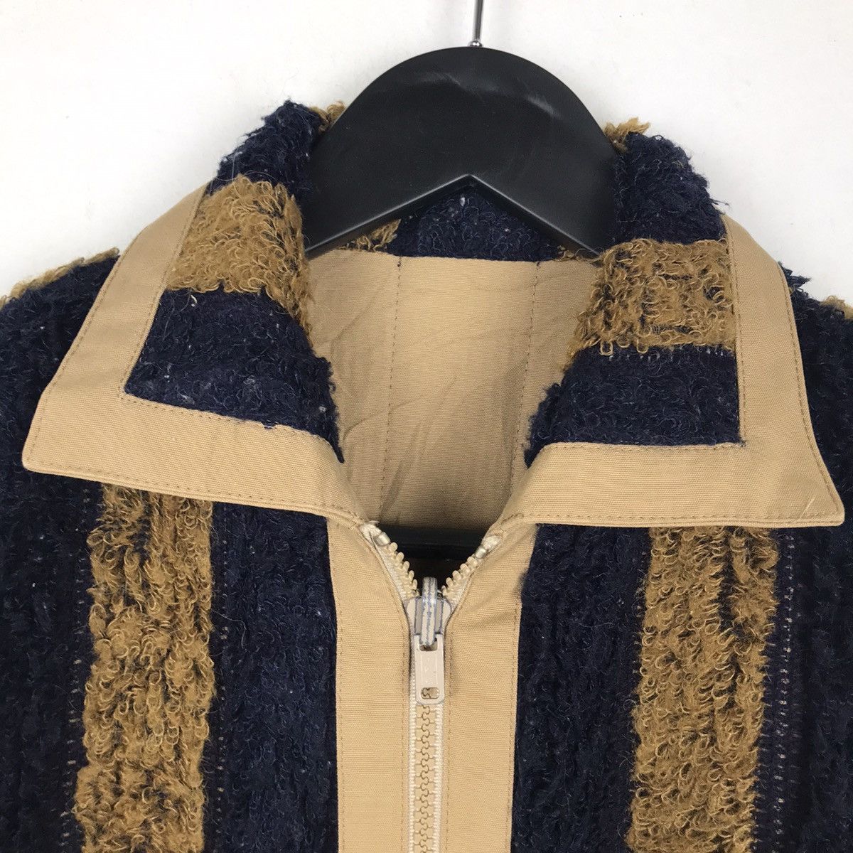 Designer × Japanese Brand × Vintage Vintage Japanese Reversible Parienne Stripe Jacket Size S / US 4 / IT 40 - 4 Thumbnail