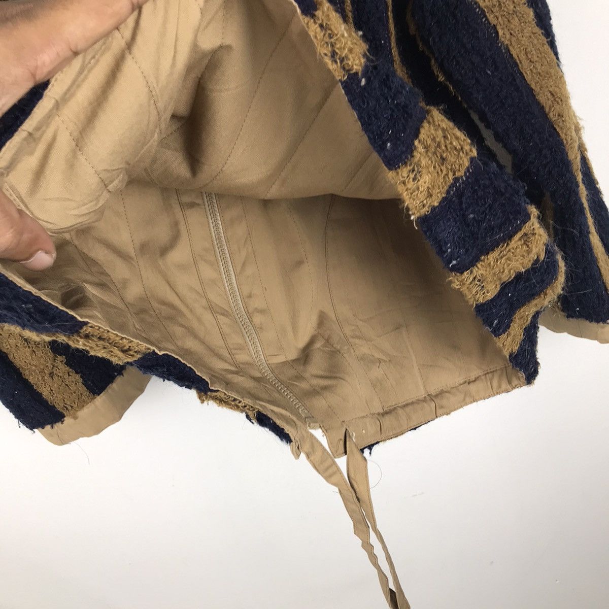 Designer × Japanese Brand × Vintage Vintage Japanese Reversible Parienne Stripe Jacket Size S / US 4 / IT 40 - 9 Thumbnail