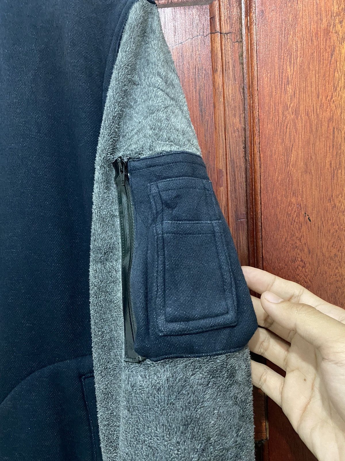 Issey Miyake × Tsumori Chisato Tsumori Chisato Bomber Jacket Sleeve Fleece Size US S / EU 44-46 / 1 - 7 Thumbnail