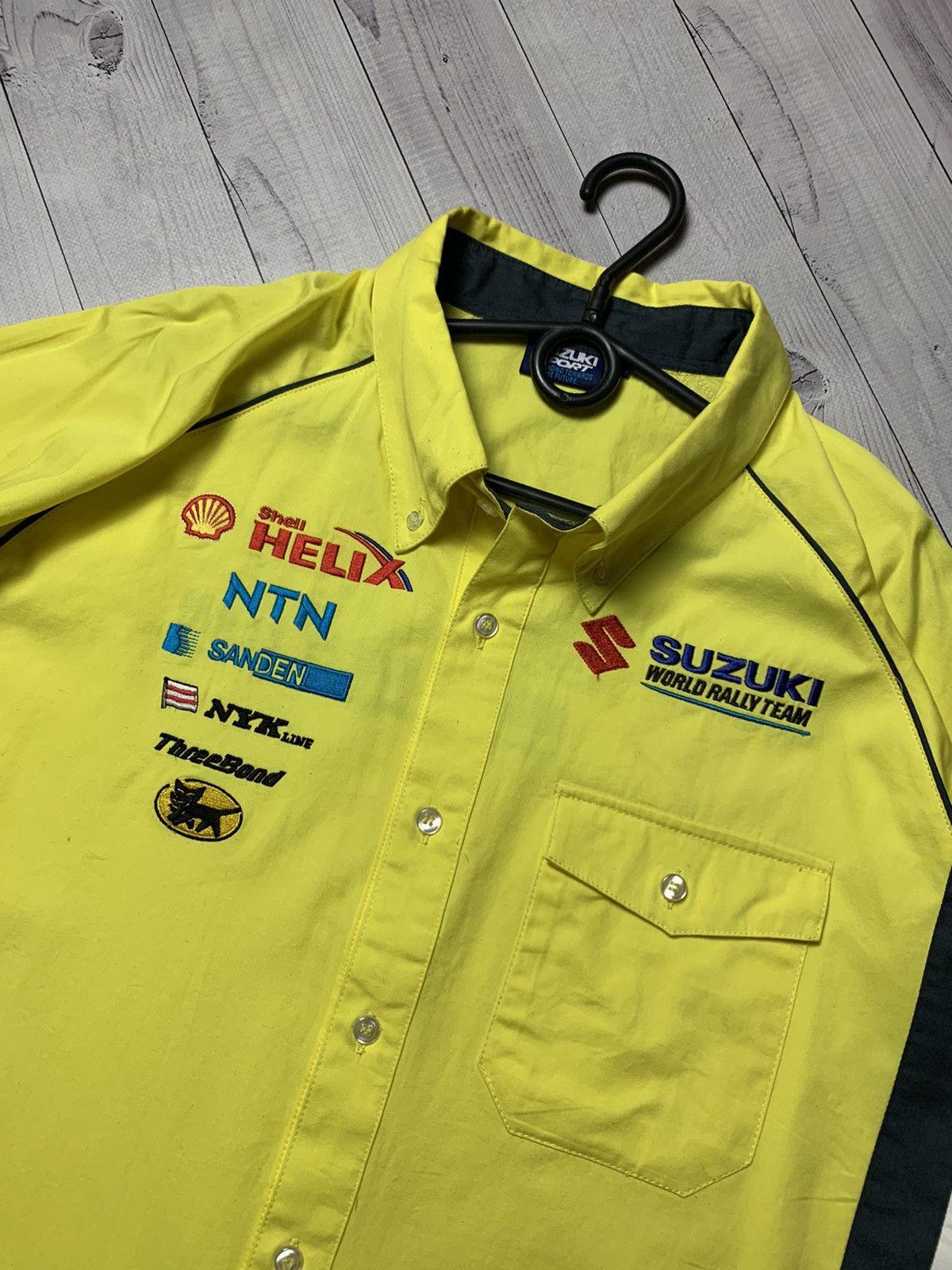 Vintage Vintage racing shirt Suzuki World rally Sport size Xl rare Size US XL / EU 56 / 4 - 3 Thumbnail