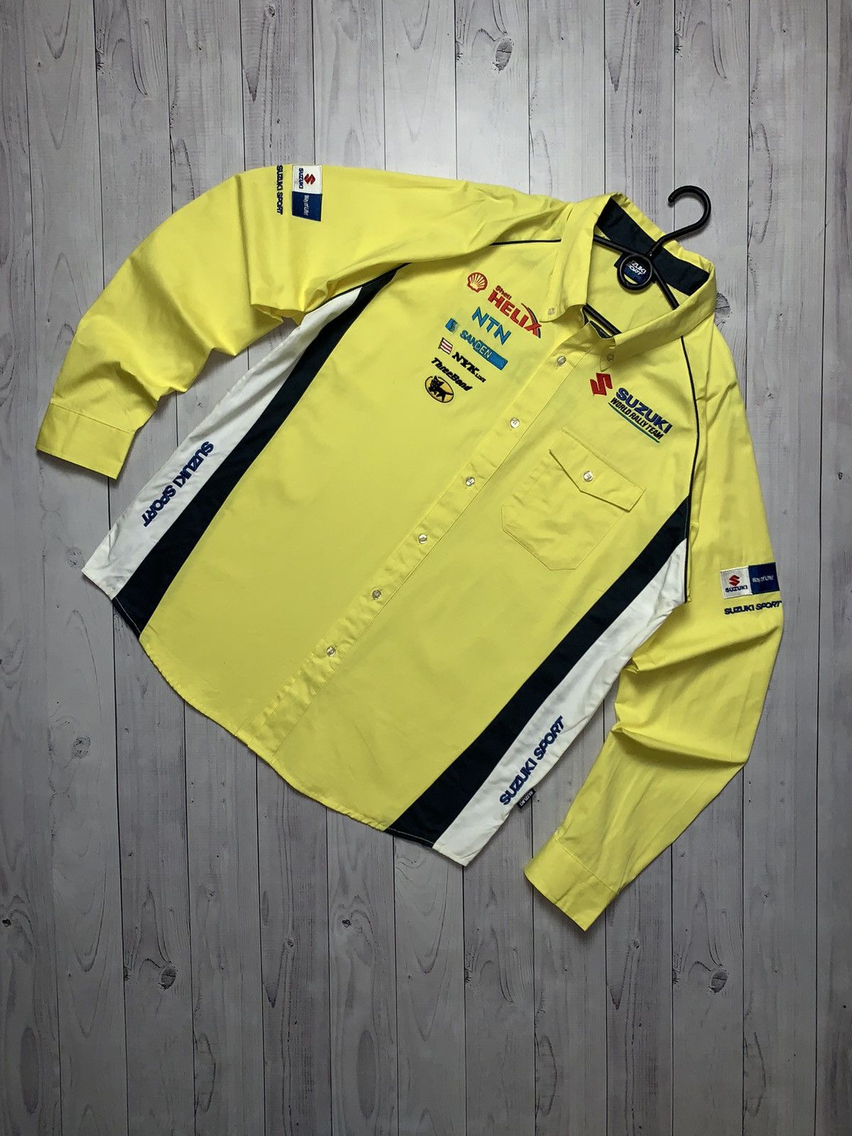 Vintage Vintage racing shirt Suzuki World rally Sport size Xl rare Size US XL / EU 56 / 4 - 1 Thumbnail