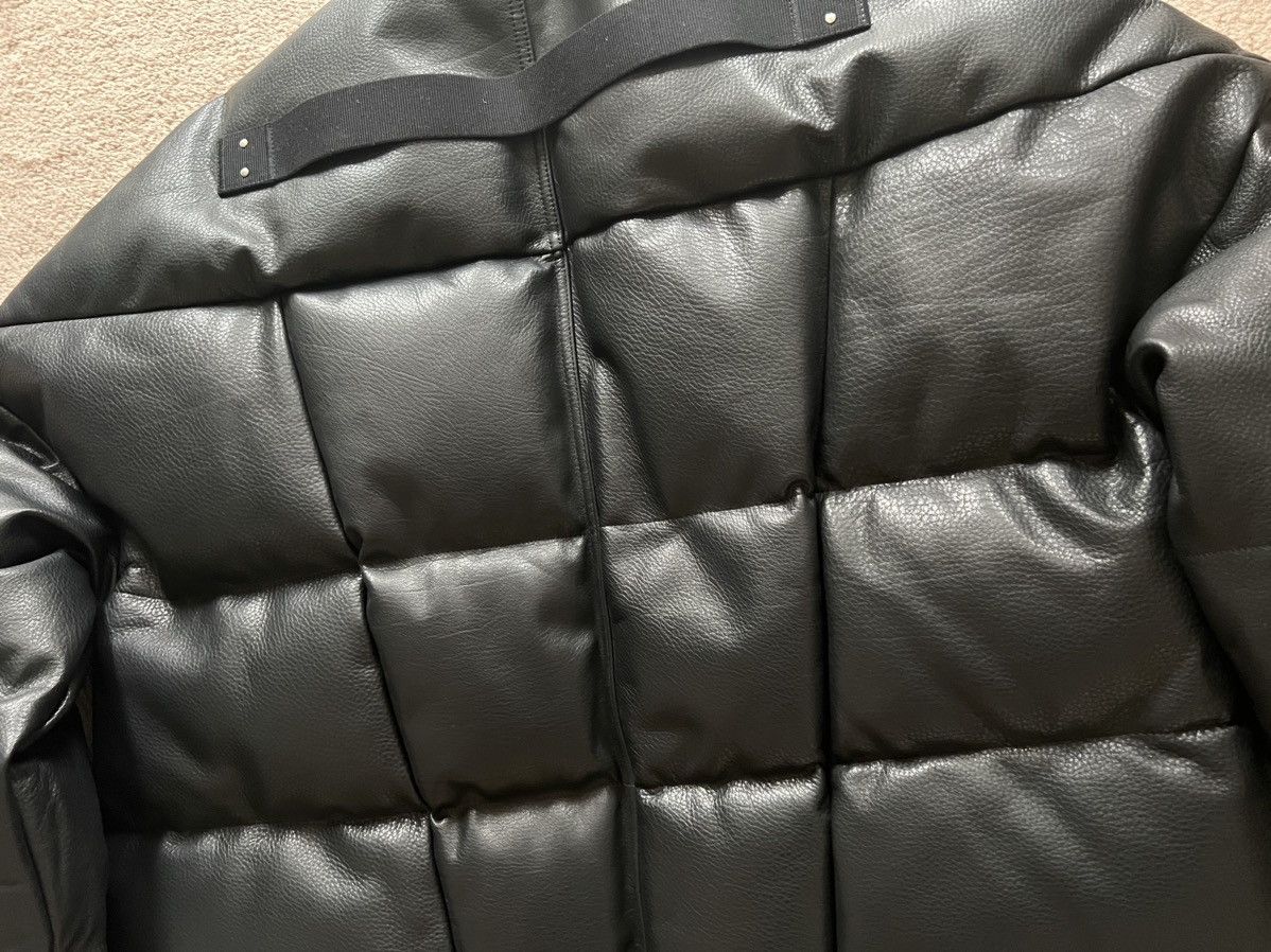 Rick Owens Rick Owens Flight Leather Down Jacket Medium Size US M / EU 48-50 / 2 - 9 Thumbnail