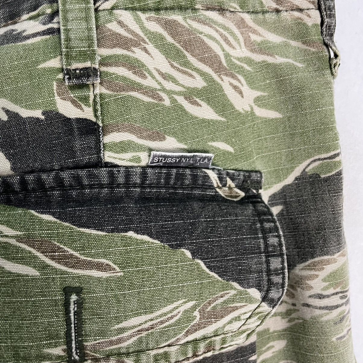 Stussy 🌟STUSSY Tiger Striped Short Pants Size US 32 / EU 48 - 10 Thumbnail