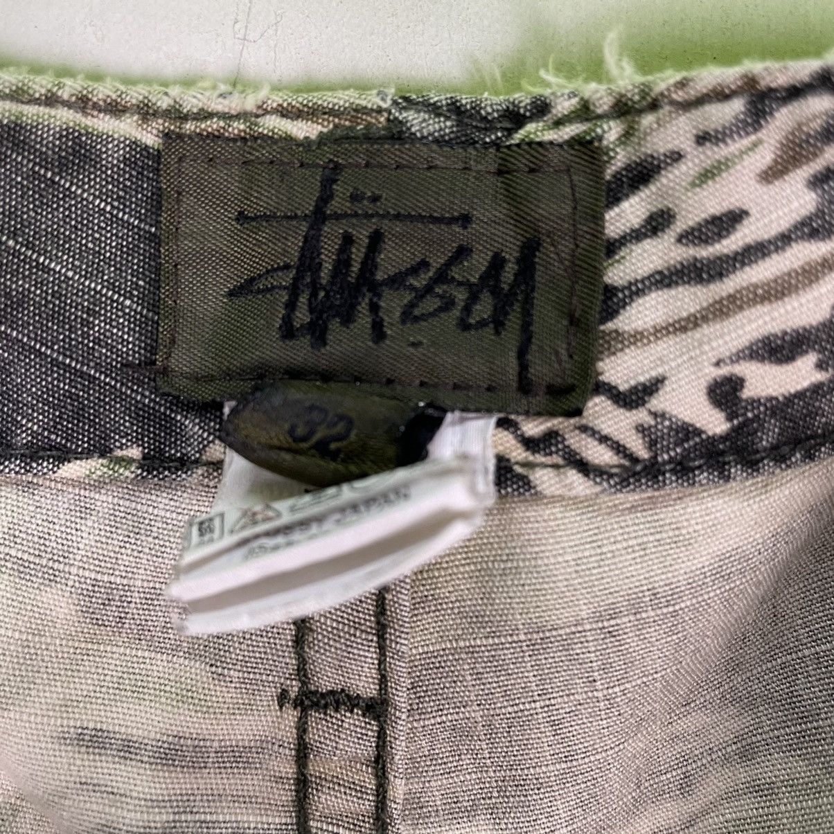 Stussy 🌟STUSSY Tiger Striped Short Pants Size US 32 / EU 48 - 12 Thumbnail