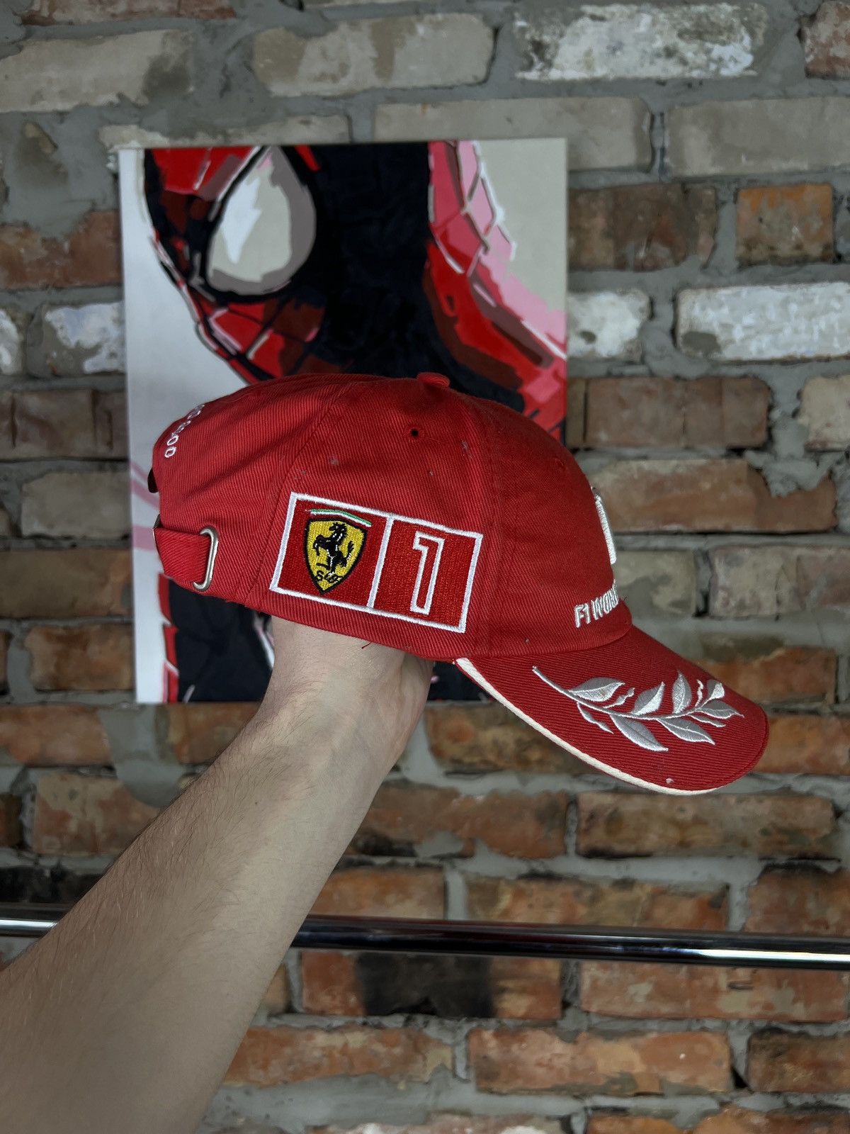 Ferrari × Formula 1 × Vintage F1 Ferrari Michael Schumacher world champion cap 2000 Size ONE SIZE - 2 Thumbnail