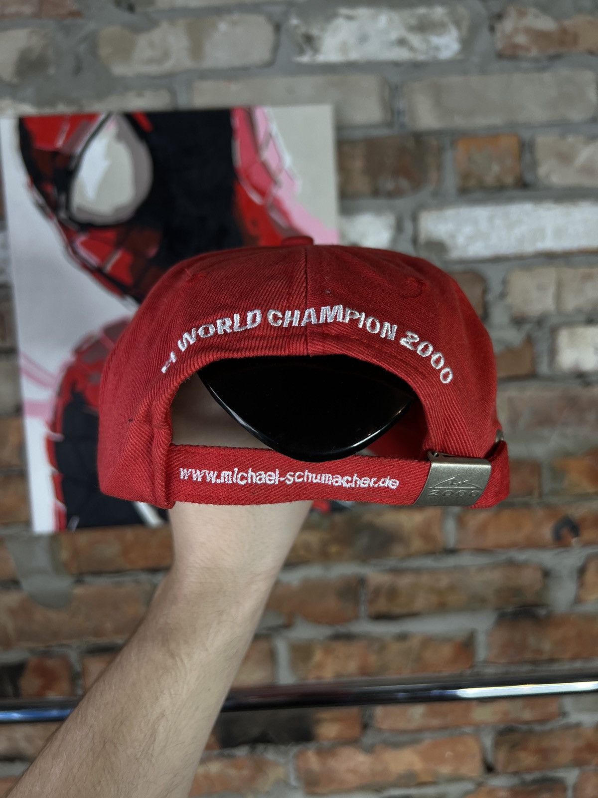 Ferrari × Formula 1 × Vintage F1 Ferrari Michael Schumacher world champion cap 2000 Size ONE SIZE - 4 Thumbnail