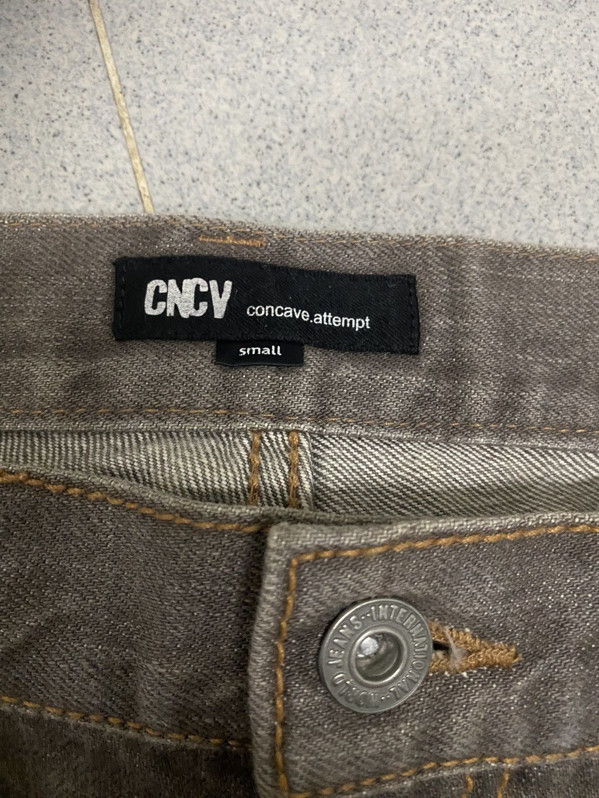 Japanese Brand × Vintage Vintage CNCV Concave Attempt Japanese Denim Jeans Size US 31 - 4 Thumbnail