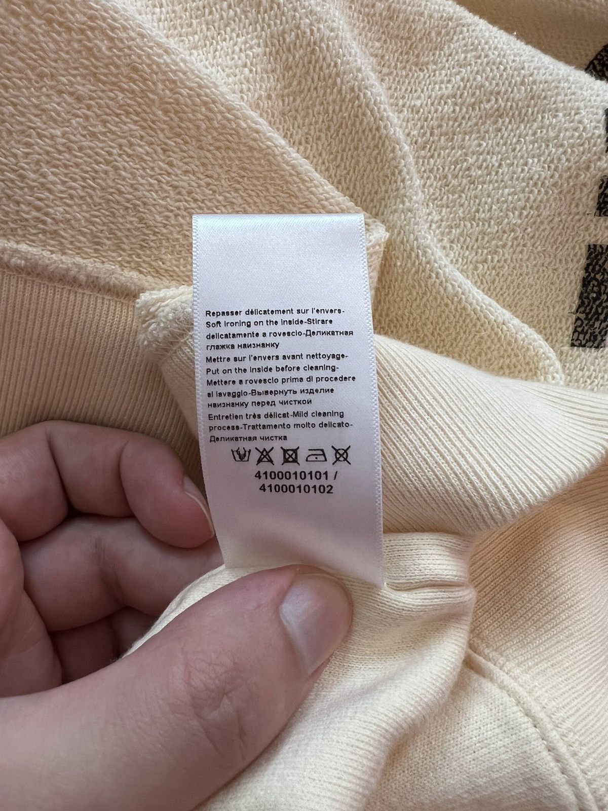 Gallery Dept. × Lanvin Gallery dept x lanvin French logo hoodie Size US M / EU 48-50 / 2 - 7 Thumbnail