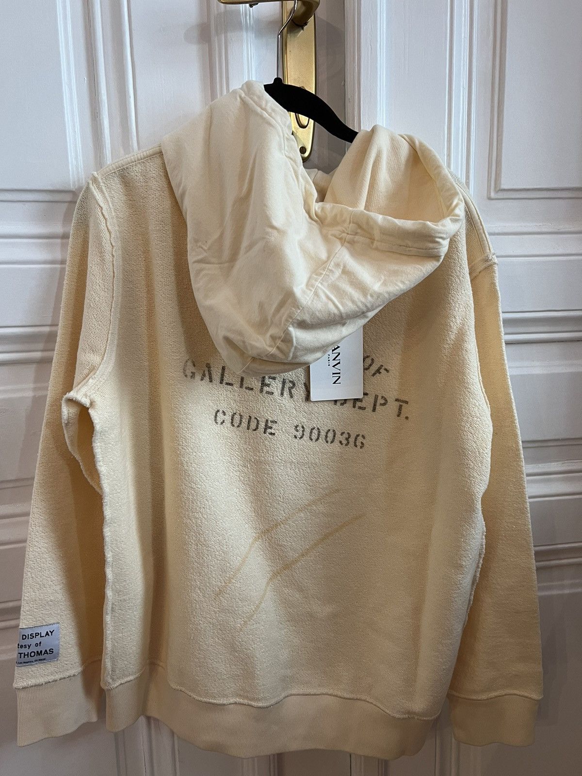 Gallery Dept. × Lanvin Gallery dept x lanvin French logo hoodie Size US M / EU 48-50 / 2 - 4 Thumbnail