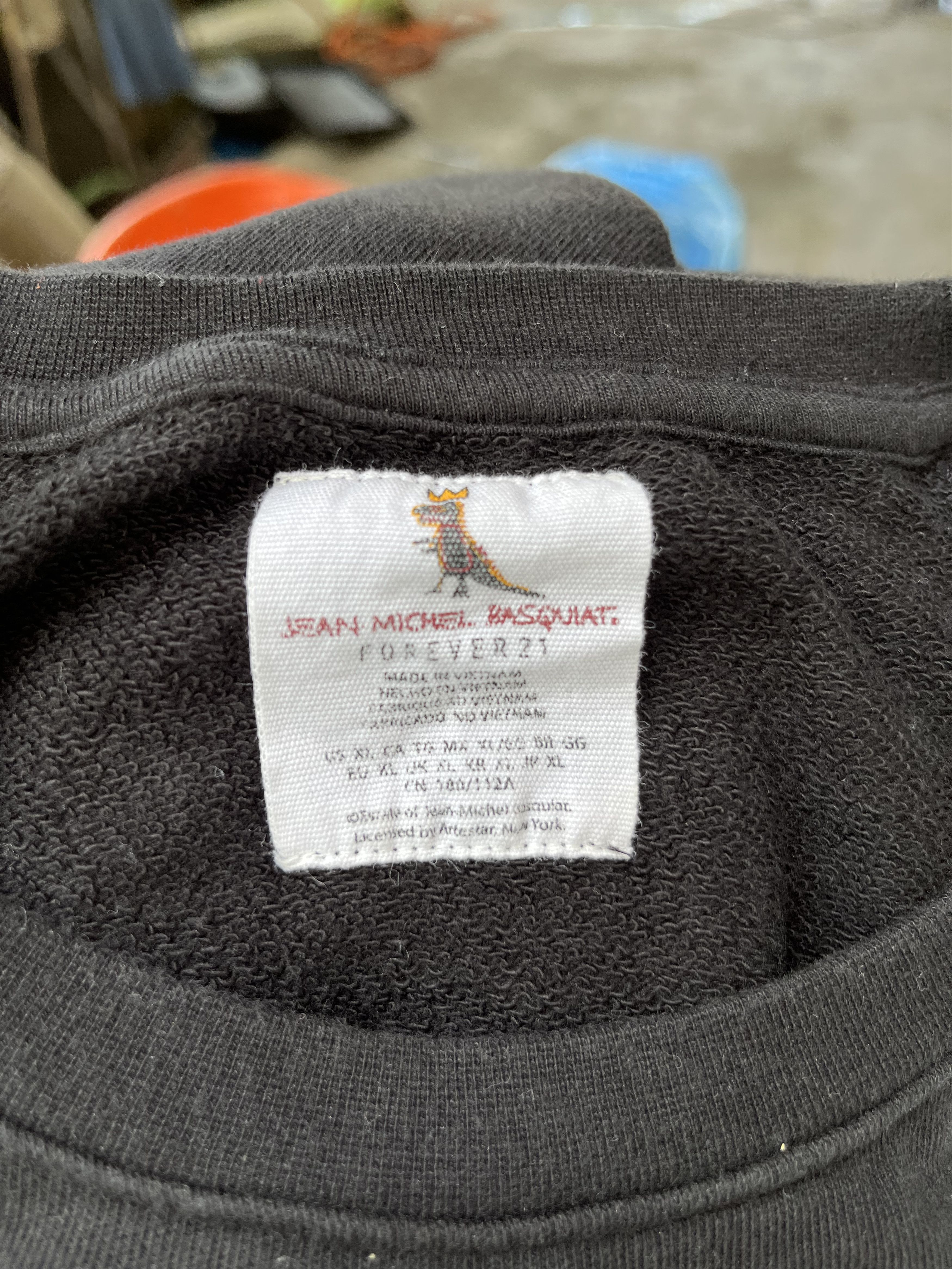Other Forever 21 x Jean Michel Basquiat Sweatshirt Size US XL / EU 56 / 4 - 4 Thumbnail