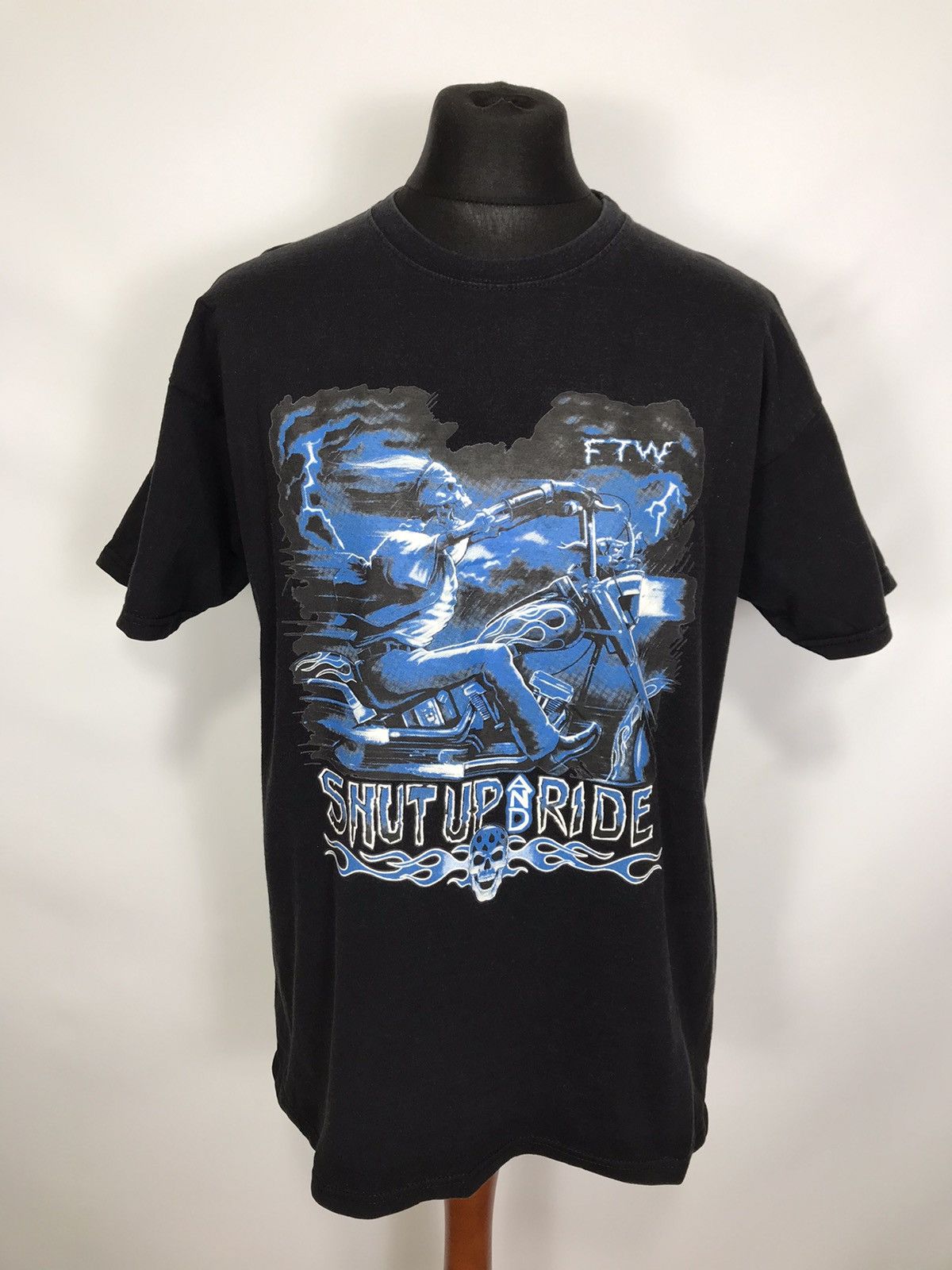 Band Tees × Other × Vintage FTW biker men’s t-shirt vintage Size US XL / EU 56 / 4 - 1 Thumbnail