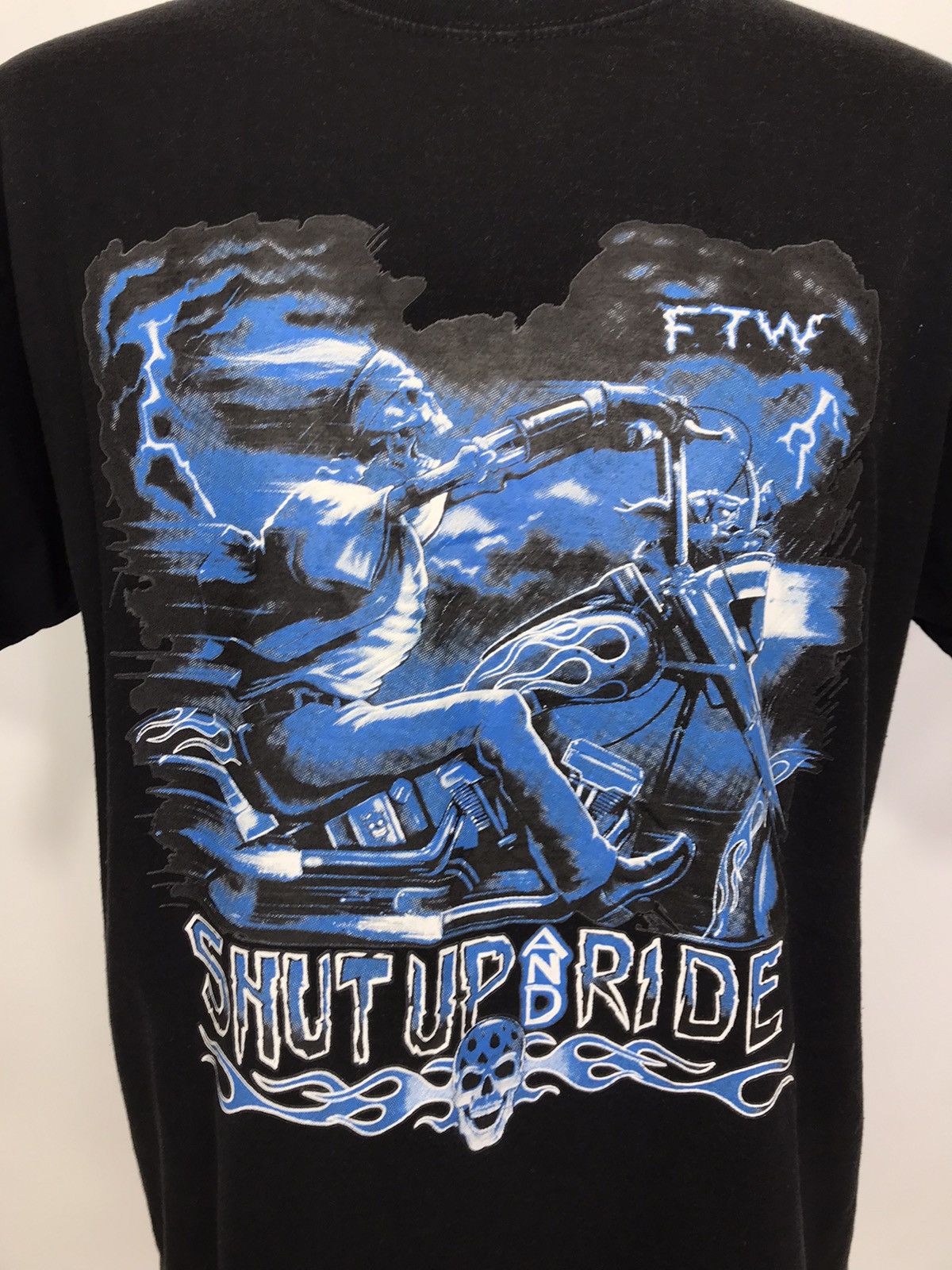 Band Tees × Other × Vintage FTW biker men’s t-shirt vintage Size US XL / EU 56 / 4 - 3 Thumbnail