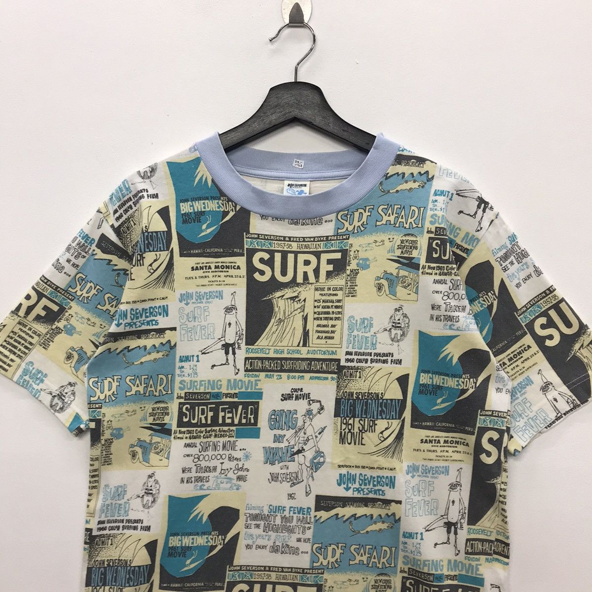 Rare!! Vintage Sunsurf By John Severson Fullprint Tee