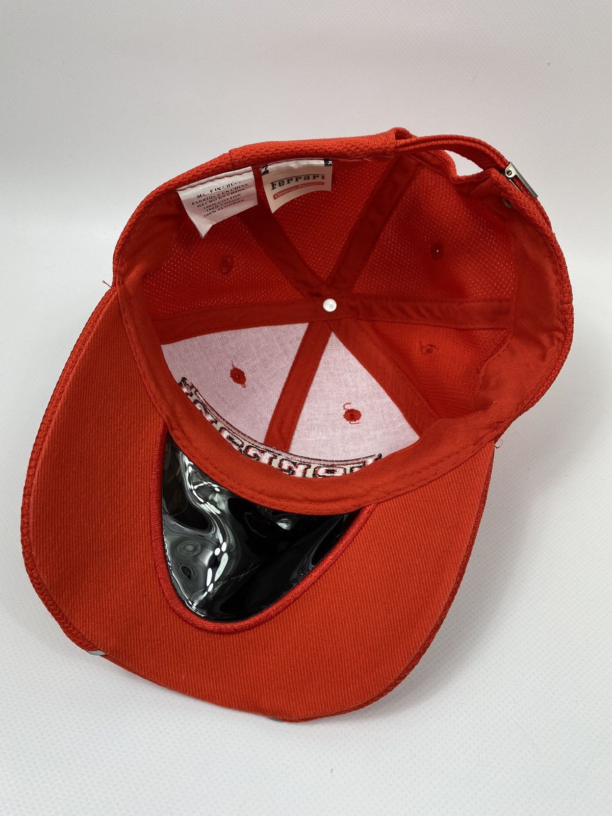 Ferrari 🔥LASTDROP🔥#39 00s Gear Red Vintage Authentic Visor Cap Size ONE SIZE - 10 Thumbnail