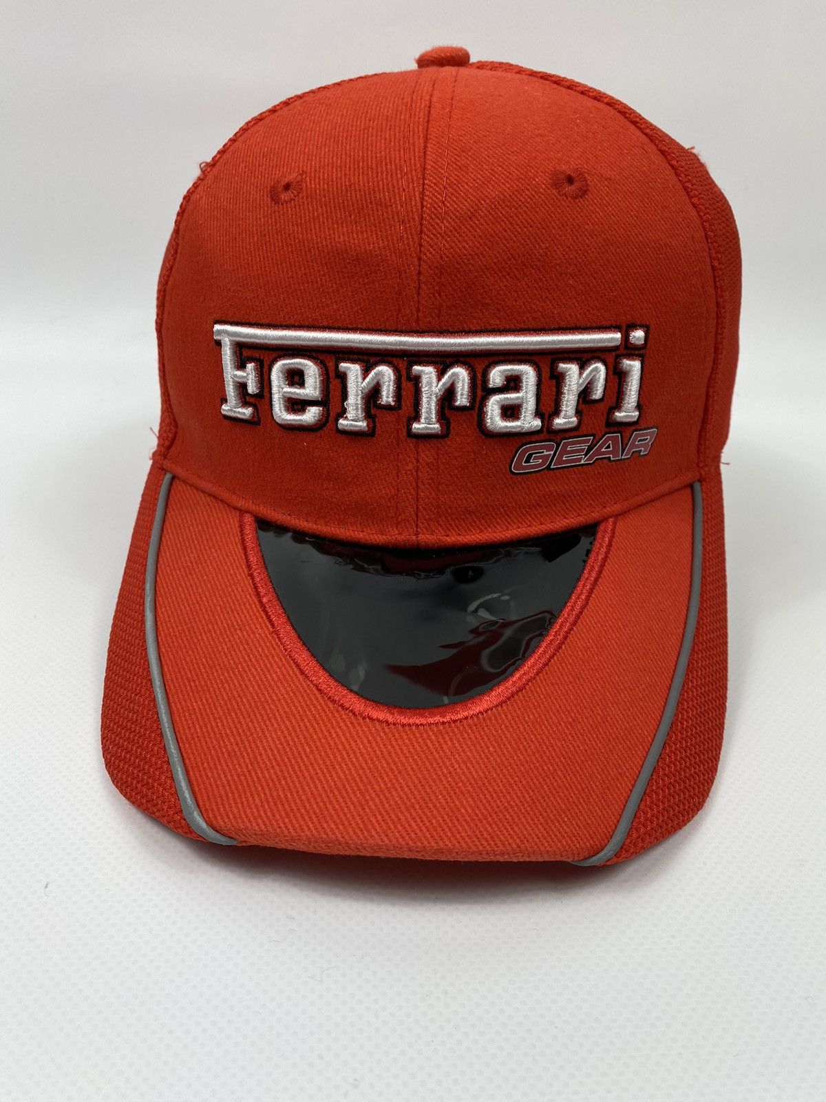 Ferrari 🔥LASTDROP🔥#39 00s Gear Red Vintage Authentic Visor Cap Size ONE SIZE - 6 Thumbnail