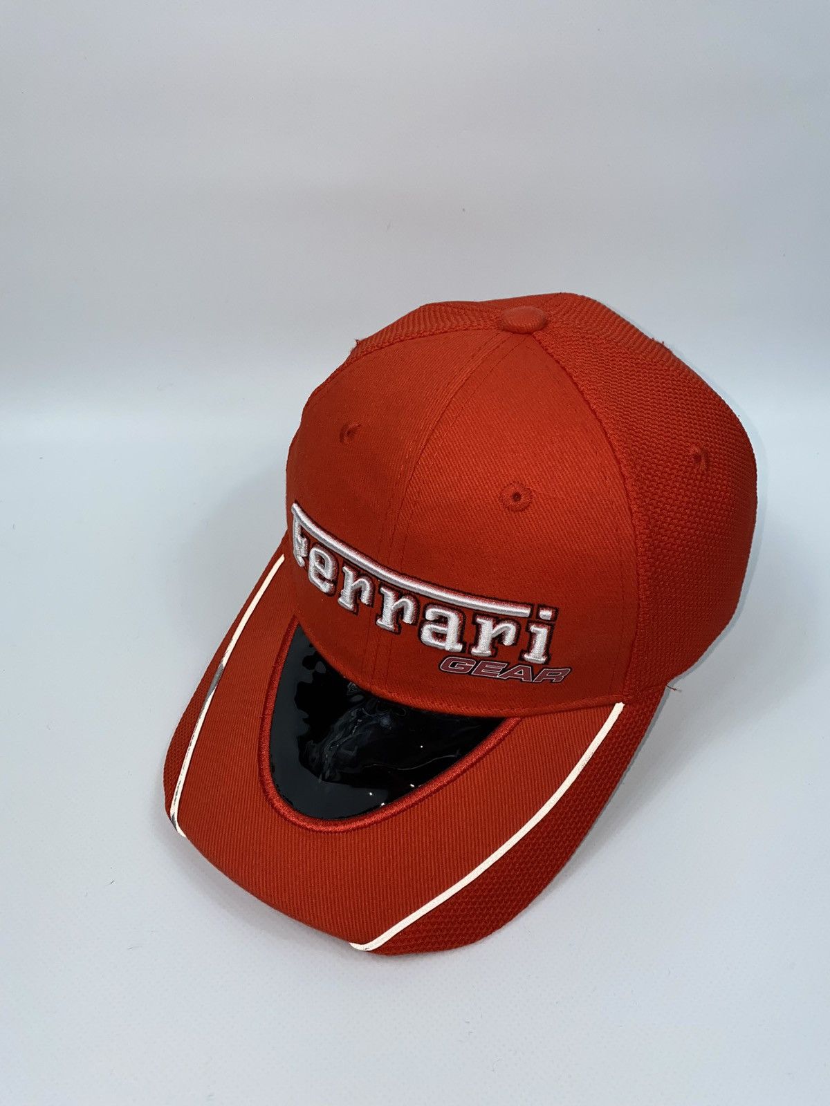 Ferrari 🔥LASTDROP🔥#39 00s Gear Red Vintage Authentic Visor Cap Size ONE SIZE - 4 Thumbnail
