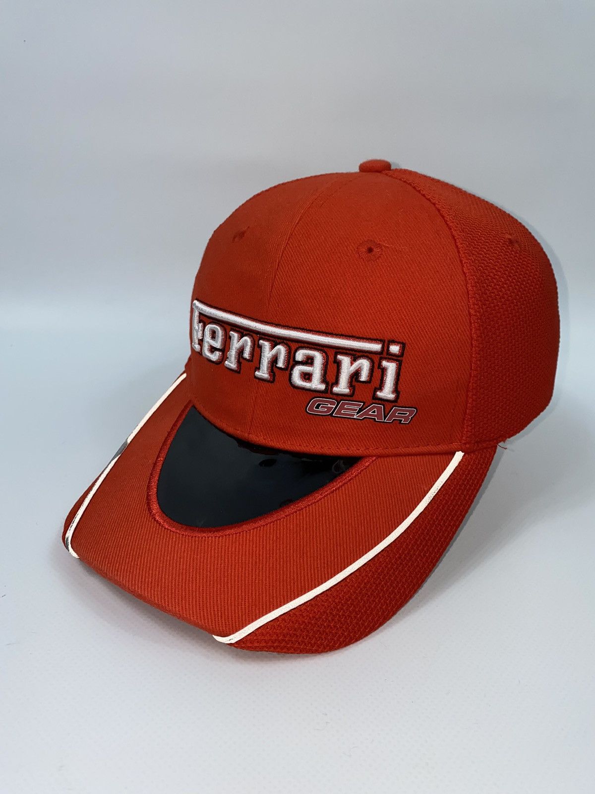 Ferrari 🔥LASTDROP🔥#39 00s Gear Red Vintage Authentic Visor Cap Size ONE SIZE - 3 Thumbnail