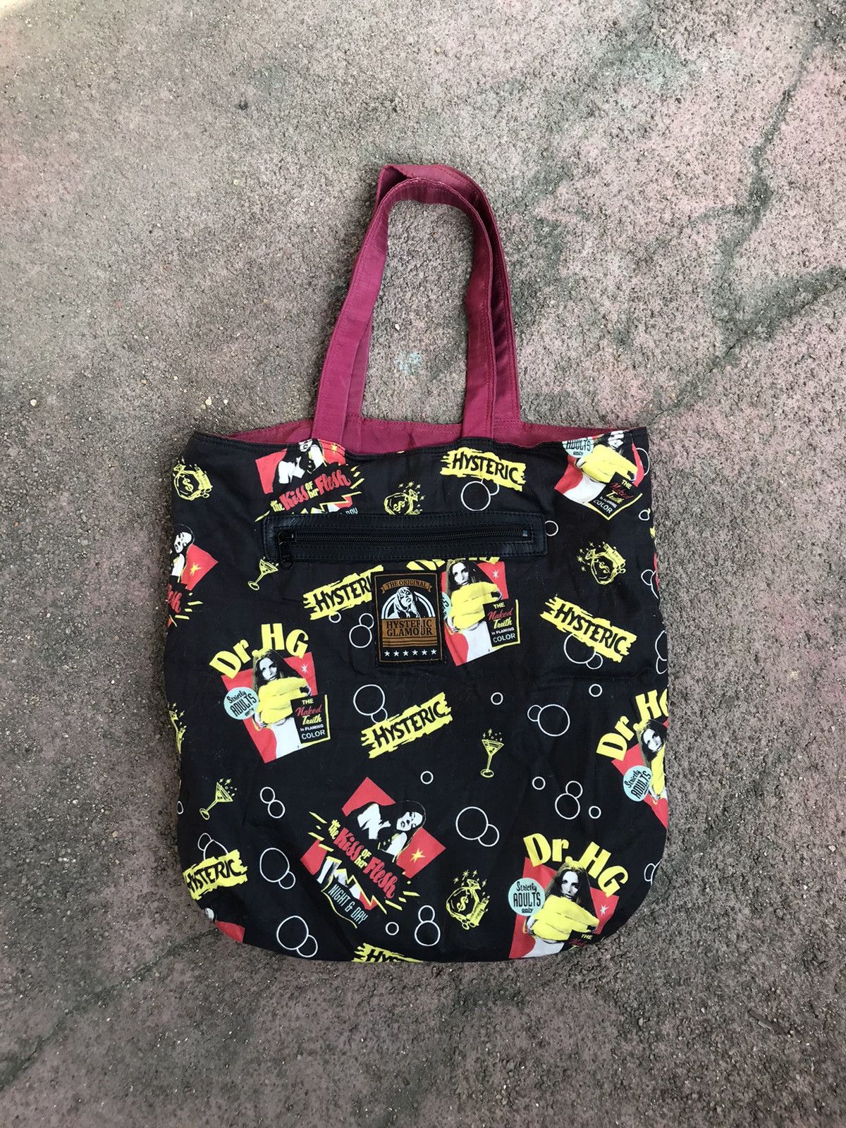 Hysteric Glamour vintage Hysteric tote bag distress holygrailed thrash Size ONE SIZE - 3 Thumbnail