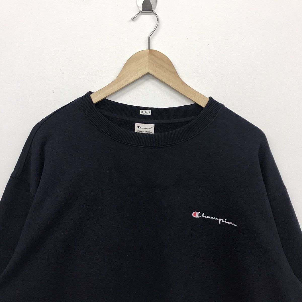 Champion × Vintage Rare!! Vintage Champion Basic Sweatshirt Size US XL / EU 56 / 4 - 2 Thumbnail