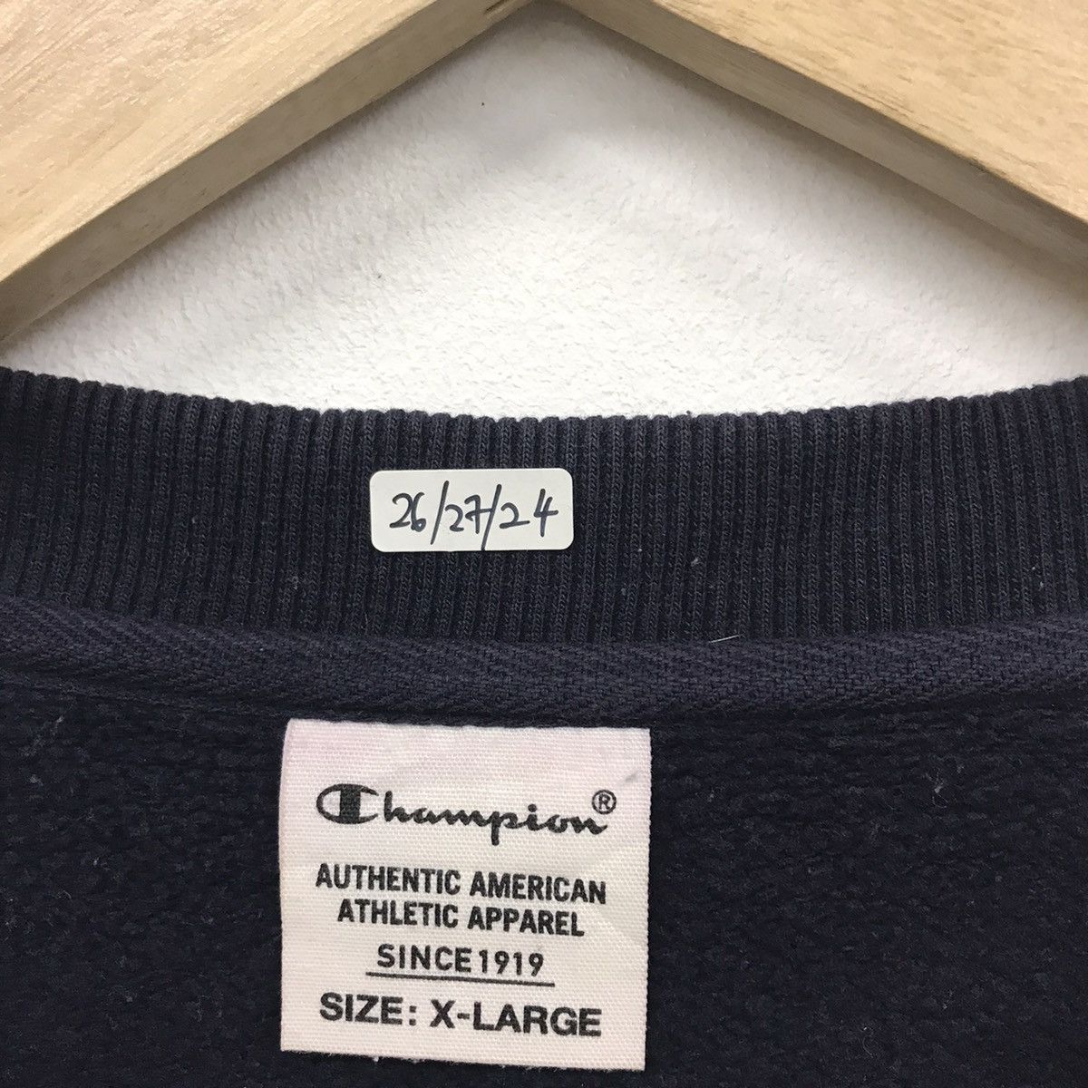 Champion × Vintage Rare!! Vintage Champion Basic Sweatshirt Size US XL / EU 56 / 4 - 9 Thumbnail