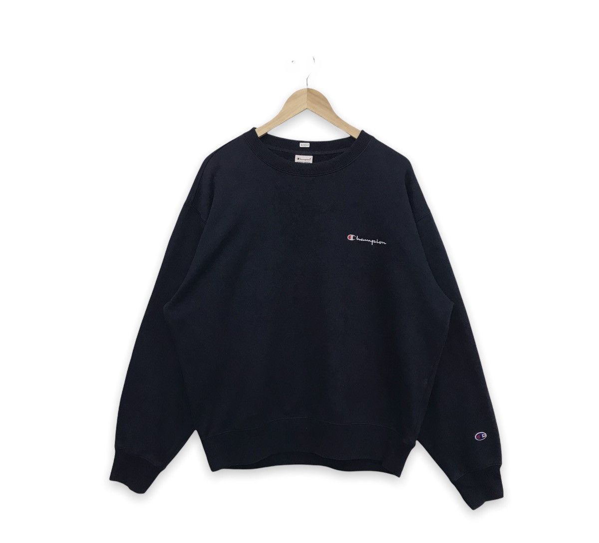 Champion × Vintage Rare!! Vintage Champion Basic Sweatshirt Size US XL / EU 56 / 4 - 1 Thumbnail