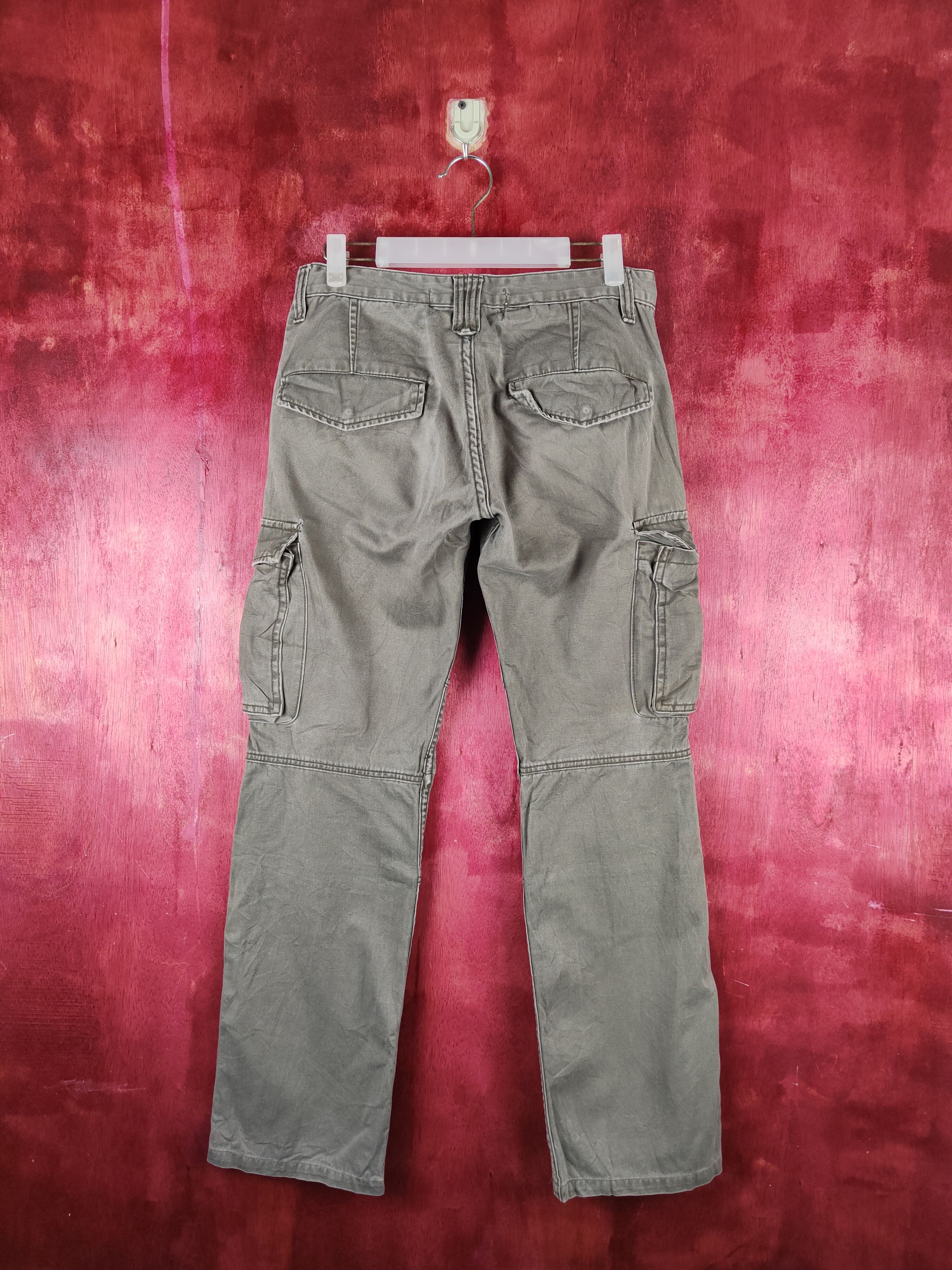 Japanese Brand Japan vintage Gray Multi Pocket Tactical Cargo Pants #S727 Size US 30 / EU 46 - 7 Thumbnail