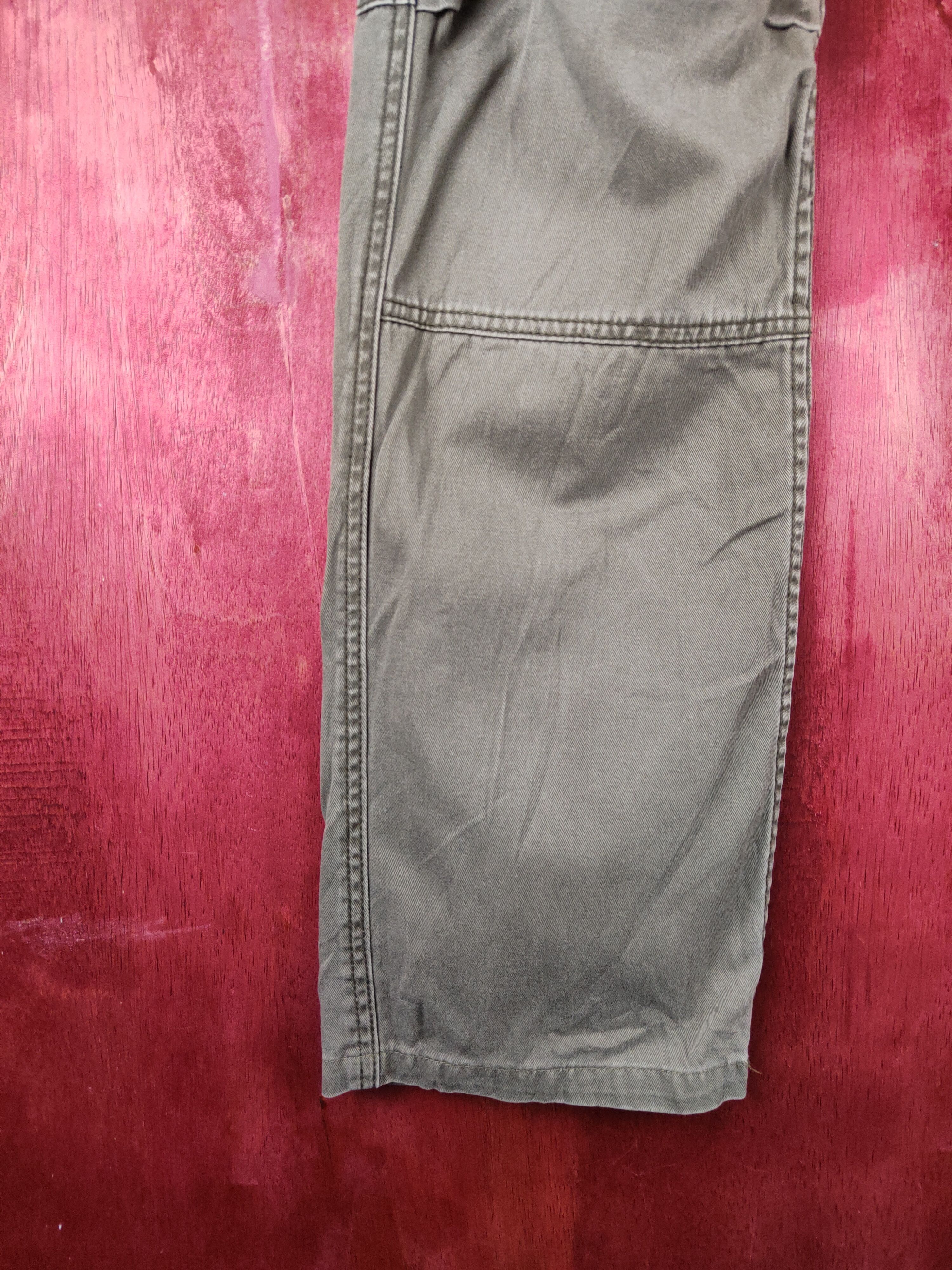 Japanese Brand Japan vintage Gray Multi Pocket Tactical Cargo Pants #S727 Size US 30 / EU 46 - 4 Thumbnail