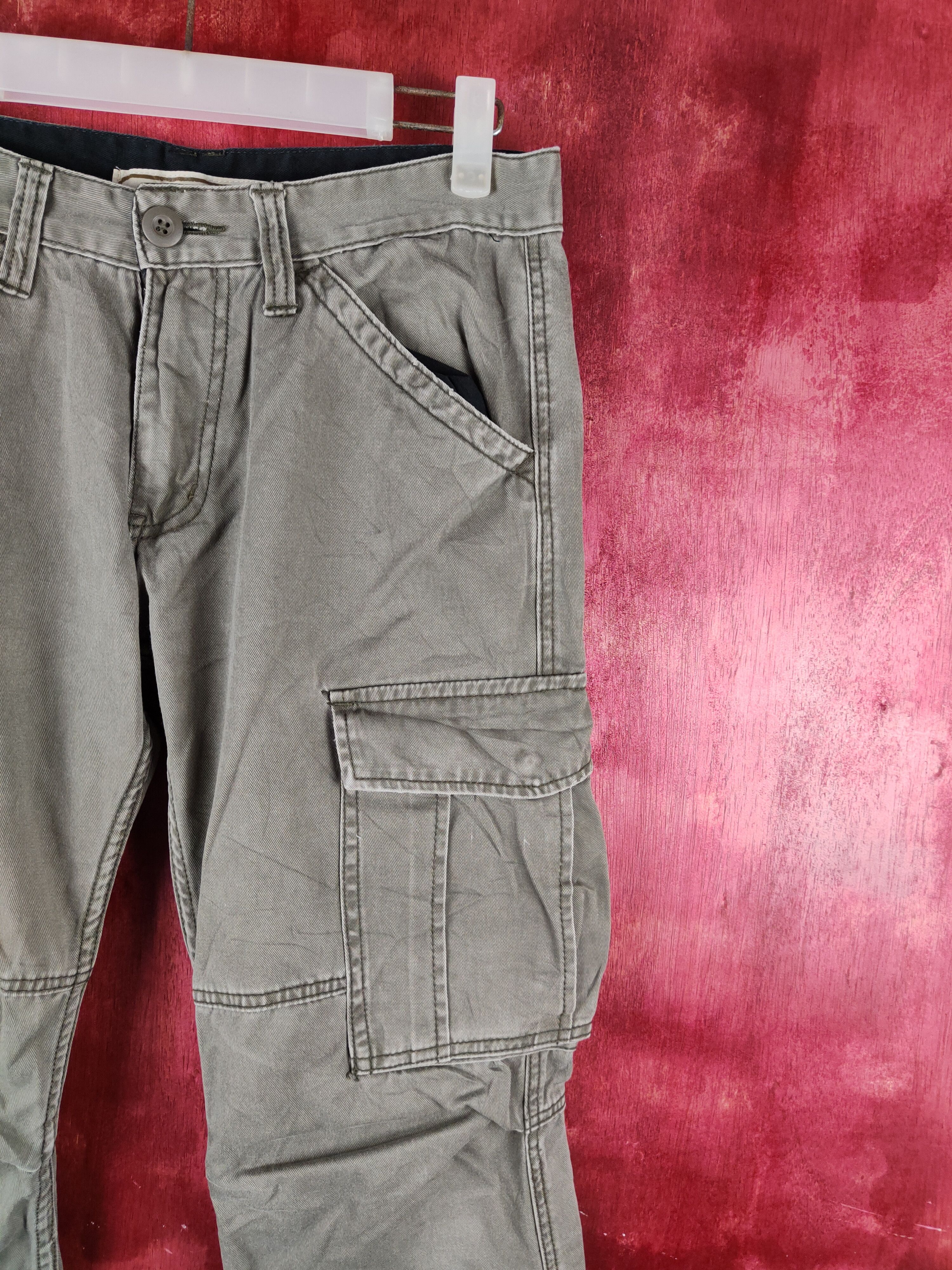 Japanese Brand Japan vintage Gray Multi Pocket Tactical Cargo Pants #S727 Size US 30 / EU 46 - 5 Thumbnail