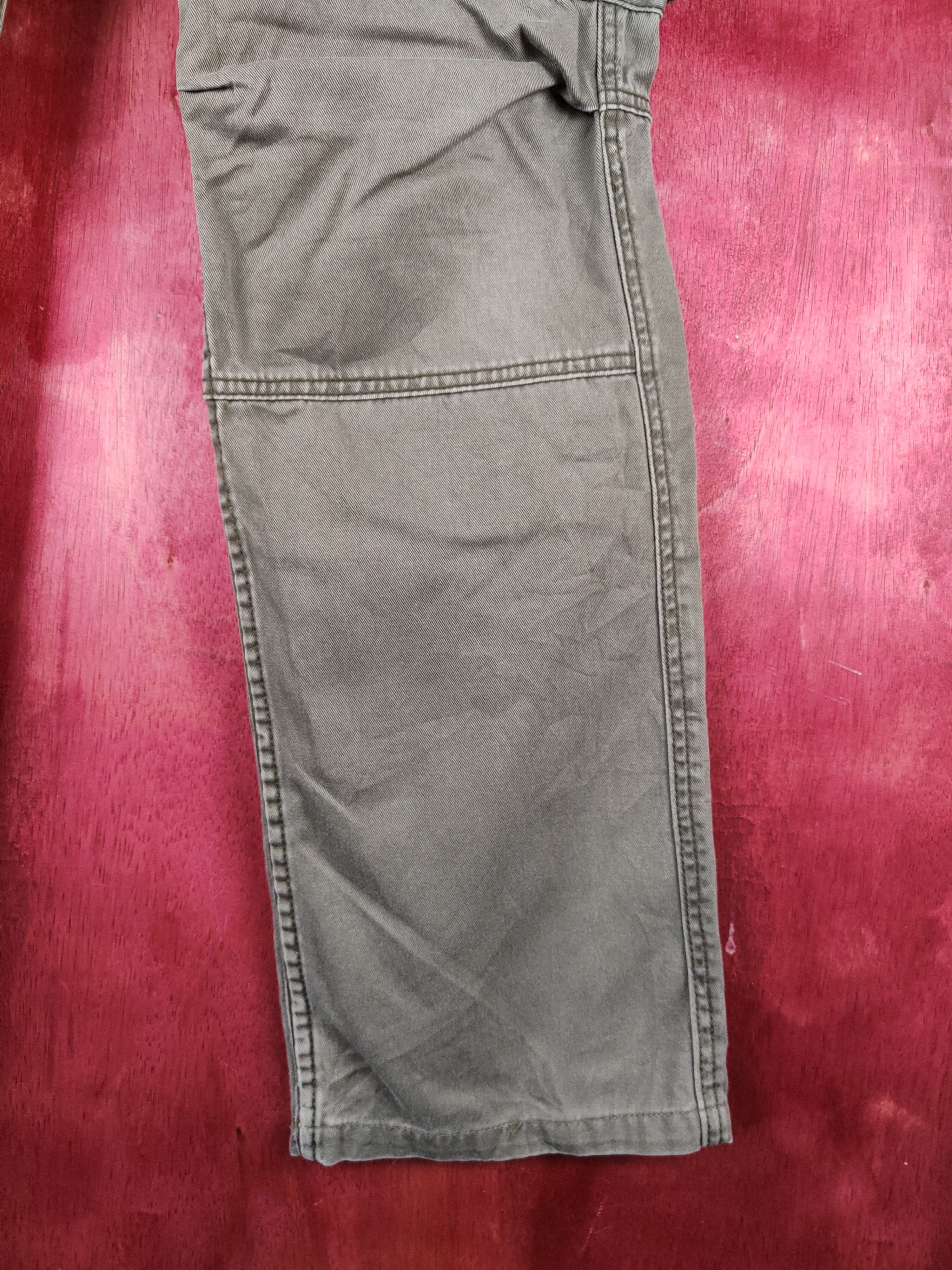 Japanese Brand Japan vintage Gray Multi Pocket Tactical Cargo Pants #S727 Size US 30 / EU 46 - 6 Thumbnail