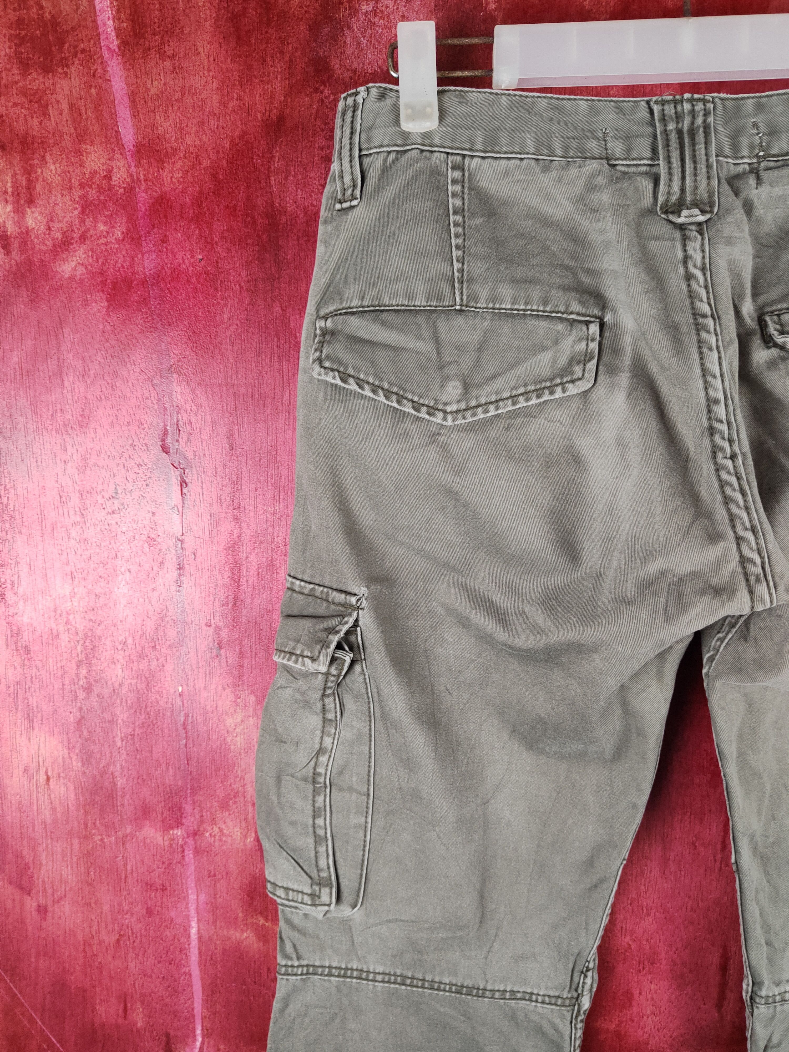 Japanese Brand Japan vintage Gray Multi Pocket Tactical Cargo Pants #S727 Size US 30 / EU 46 - 8 Thumbnail