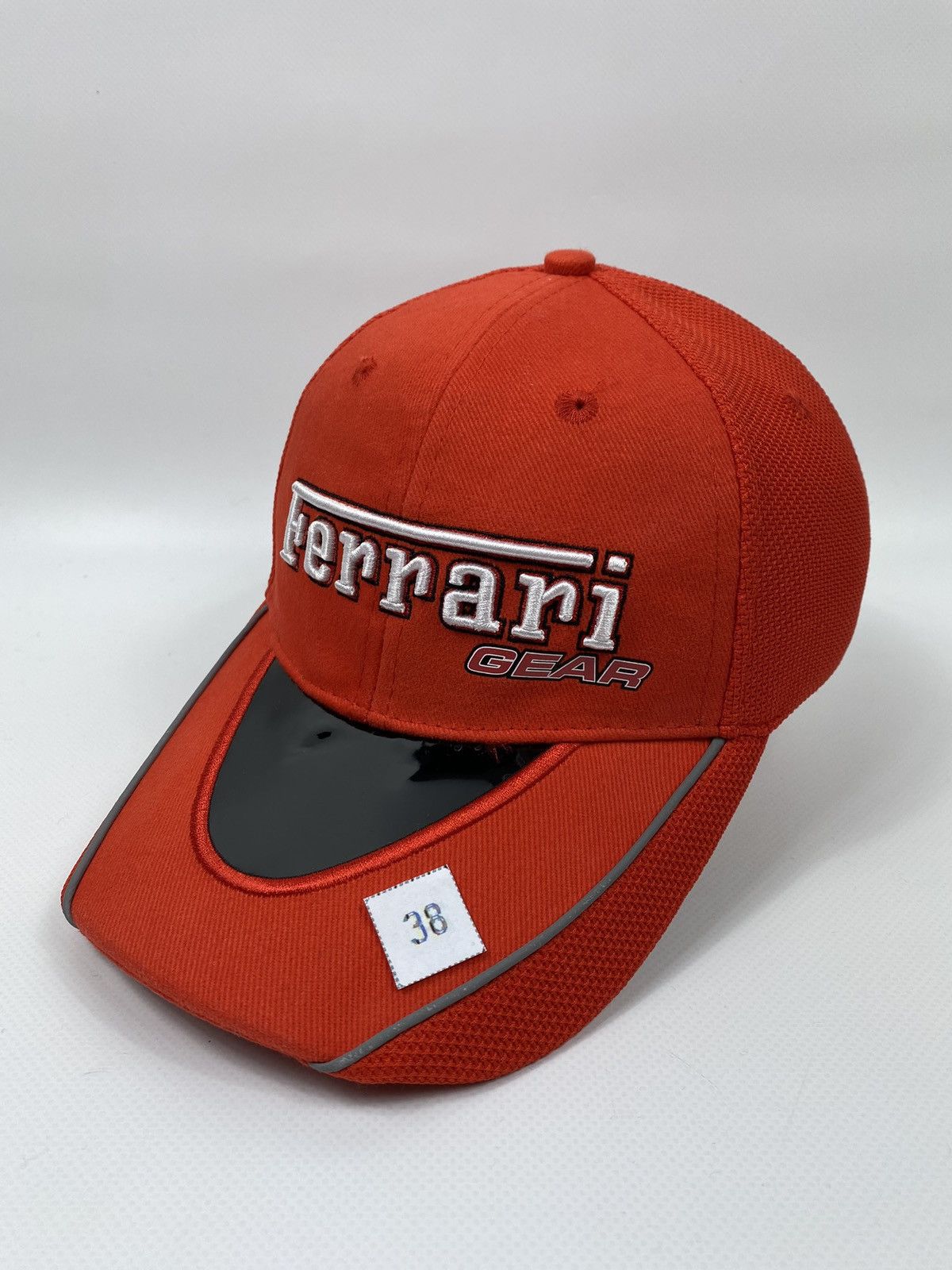 Ferrari 🔥LASTDROP🔥#38 00s Gear Red Vintage Authentic Visor Cap Size ONE SIZE - 2 Thumbnail