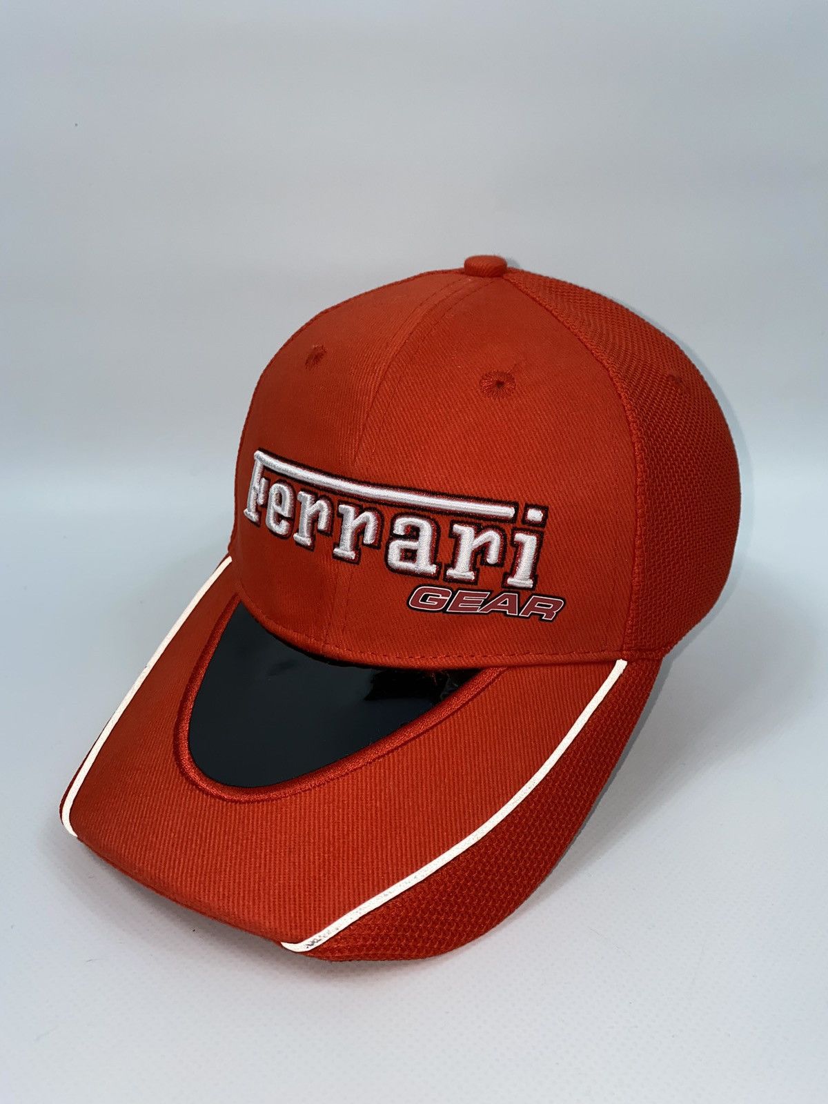 Ferrari 🔥LASTDROP🔥#38 00s Gear Red Vintage Authentic Visor Cap Size ONE SIZE - 3 Thumbnail