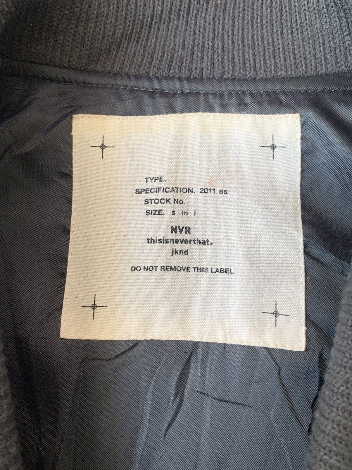thisisneverthat SS 2011 Thisisneverthat Wool Corduroy Varsity Jacket Size US M / EU 48-50 / 2 - 7 Thumbnail
