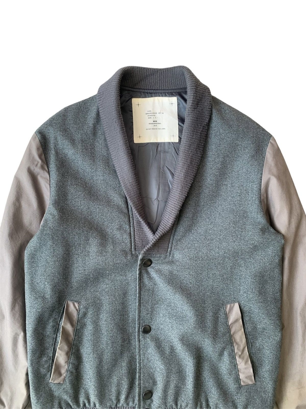thisisneverthat SS 2011 Thisisneverthat Wool Corduroy Varsity Jacket Size US M / EU 48-50 / 2 - 2 Thumbnail