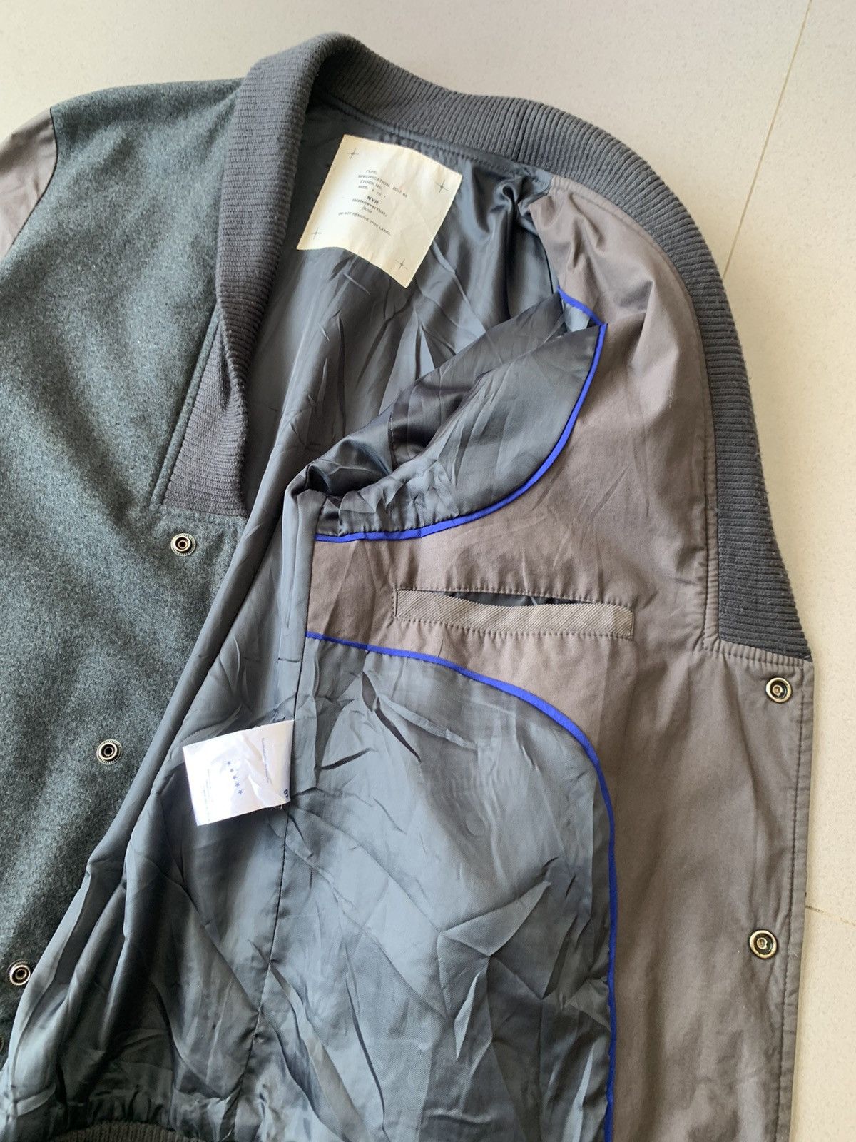 thisisneverthat SS 2011 Thisisneverthat Wool Corduroy Varsity Jacket Size US M / EU 48-50 / 2 - 5 Thumbnail
