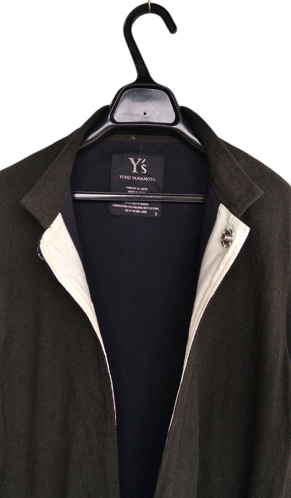 Vintage × Y's × Yohji Yamamoto Rare Pieces!!🔥🔥Yohji Yamamoto Ys Cardigan Jacket Size US M / EU 48-50 / 2 - 5 Thumbnail