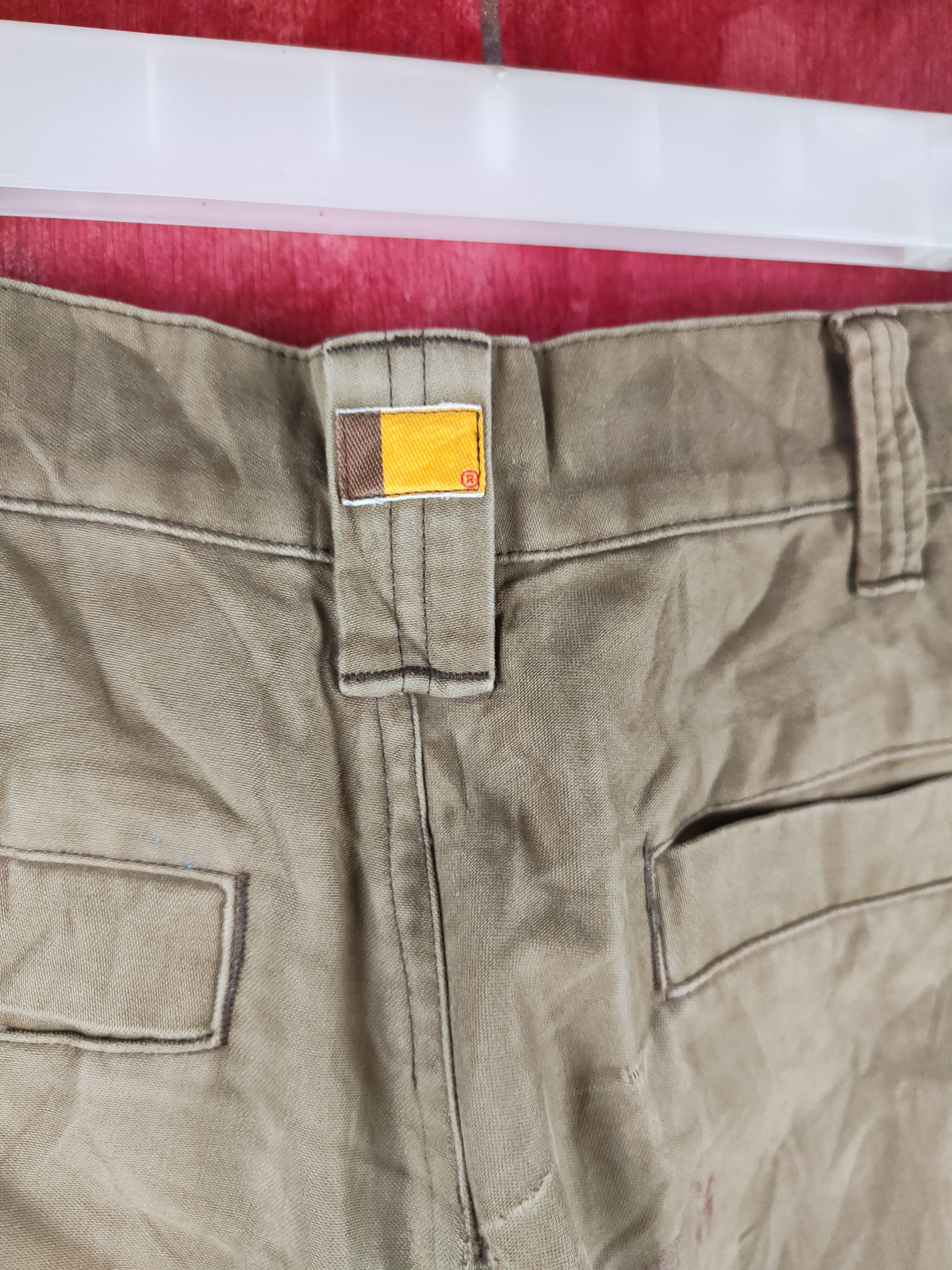 Faded Glory × Japanese Brand Down The Line Brown Multi Pocket Tactical Cargo Pants #S718 Size US 31 - 9 Thumbnail