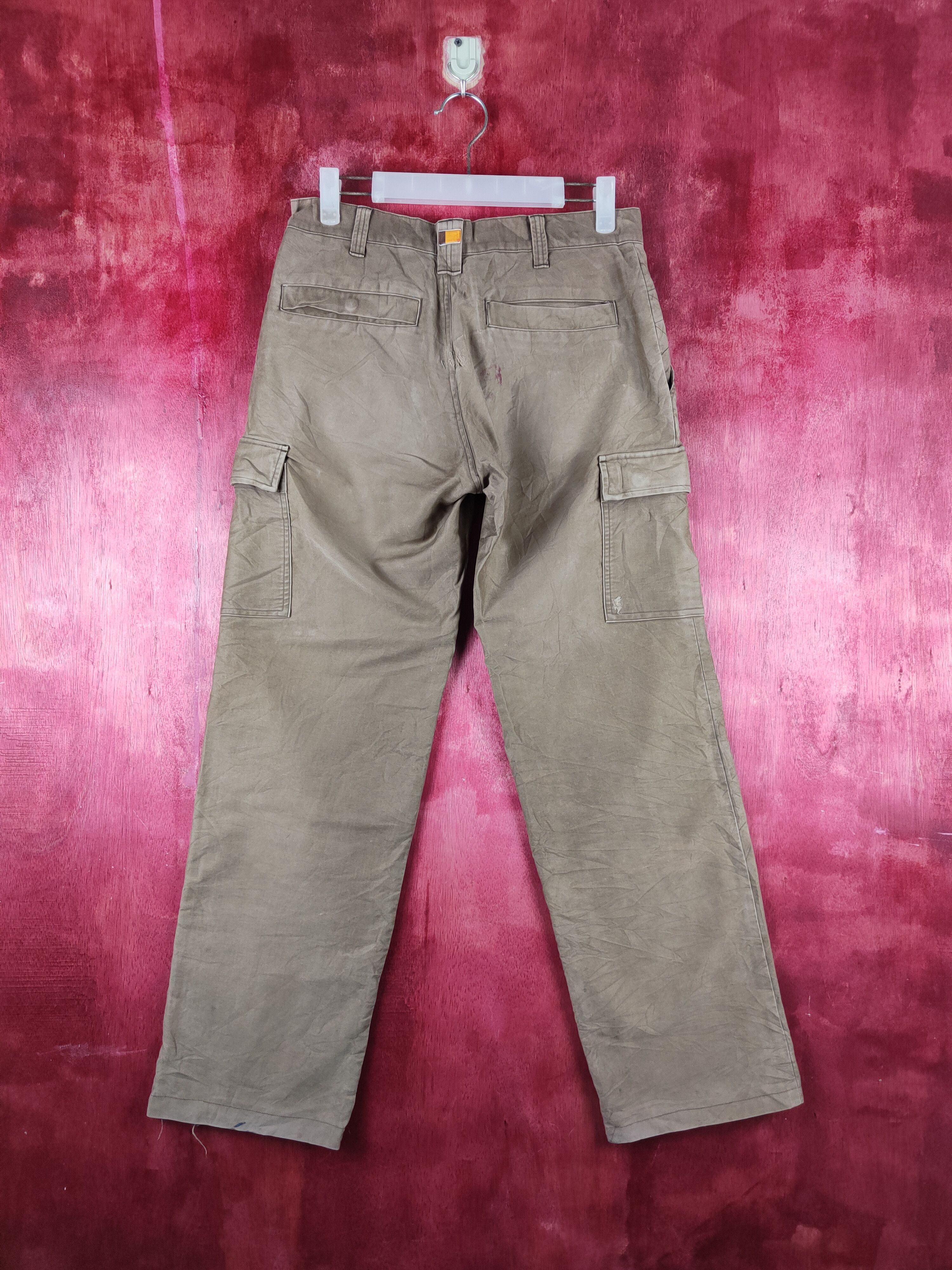 Faded Glory × Japanese Brand Down The Line Brown Multi Pocket Tactical Cargo Pants #S718 Size US 31 - 7 Thumbnail
